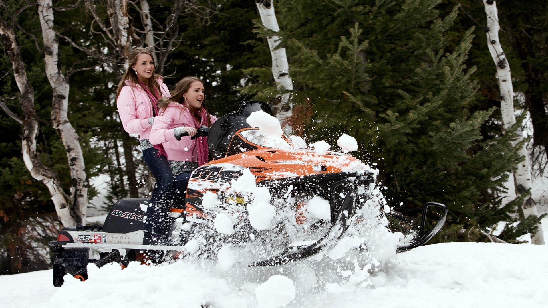 1920x1080 Polaris Snowmobile Wallpaper