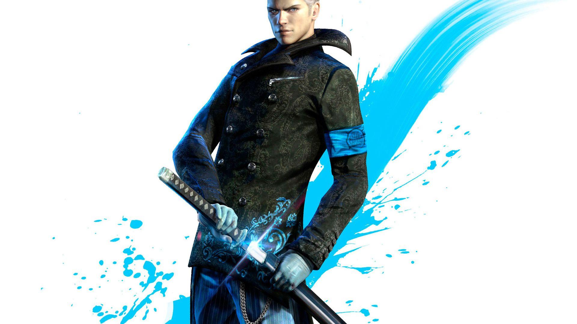1920x1080 1920x1080 dmc, vergil, Devil may cry game wallpaper, katana