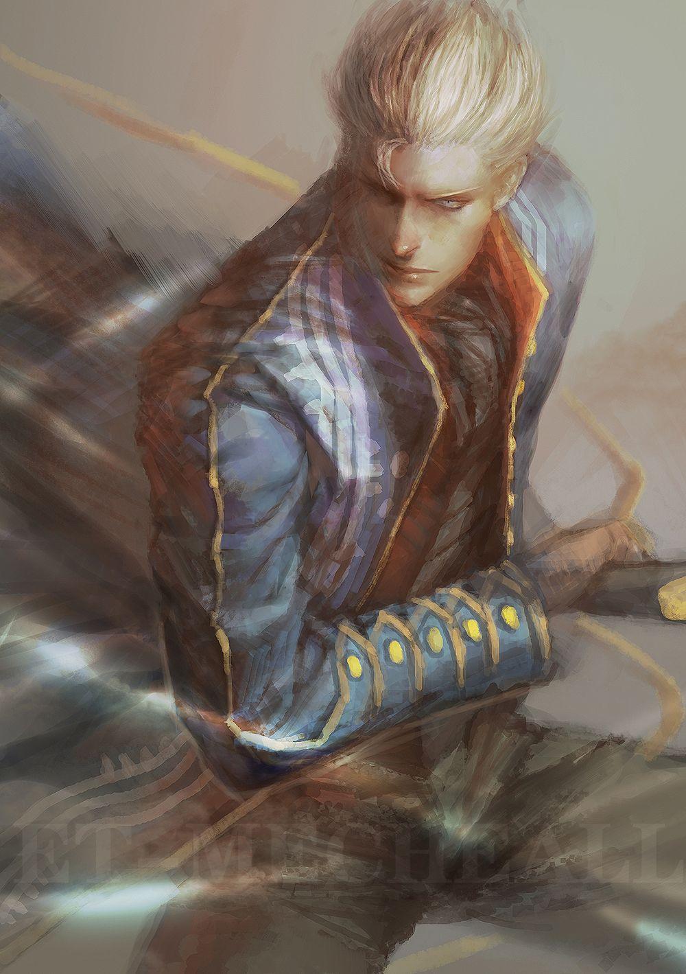 1000x1419 Vergil (Devil May Cry) Anime Image Board