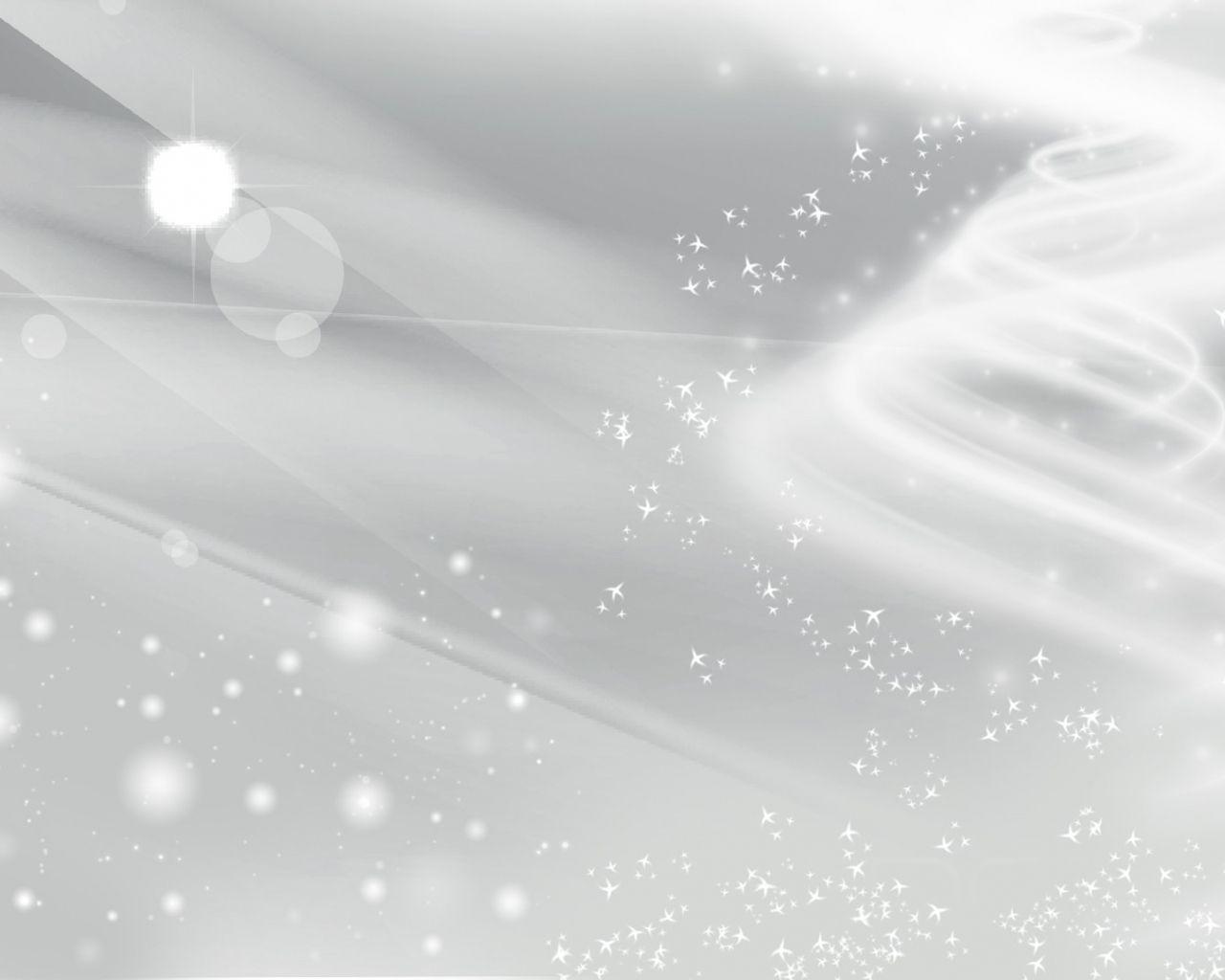 1280x1024 White Glitter Wallpaper
