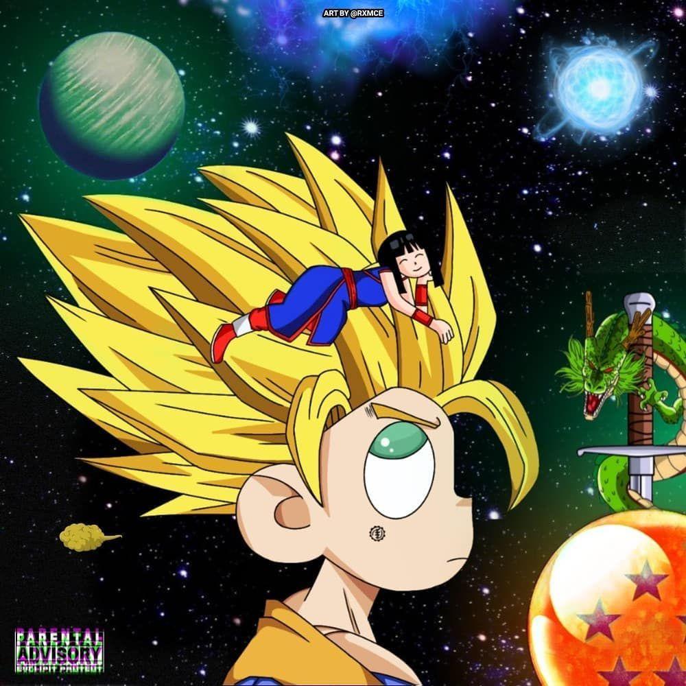 1000x1000 15.7k Likes, 281 Comments$ on Instagram: “Goku vs. The World HOOD. Dragon ball wallpaper iphone, Dragon ball wallpaper, Anime wallpaper phone
