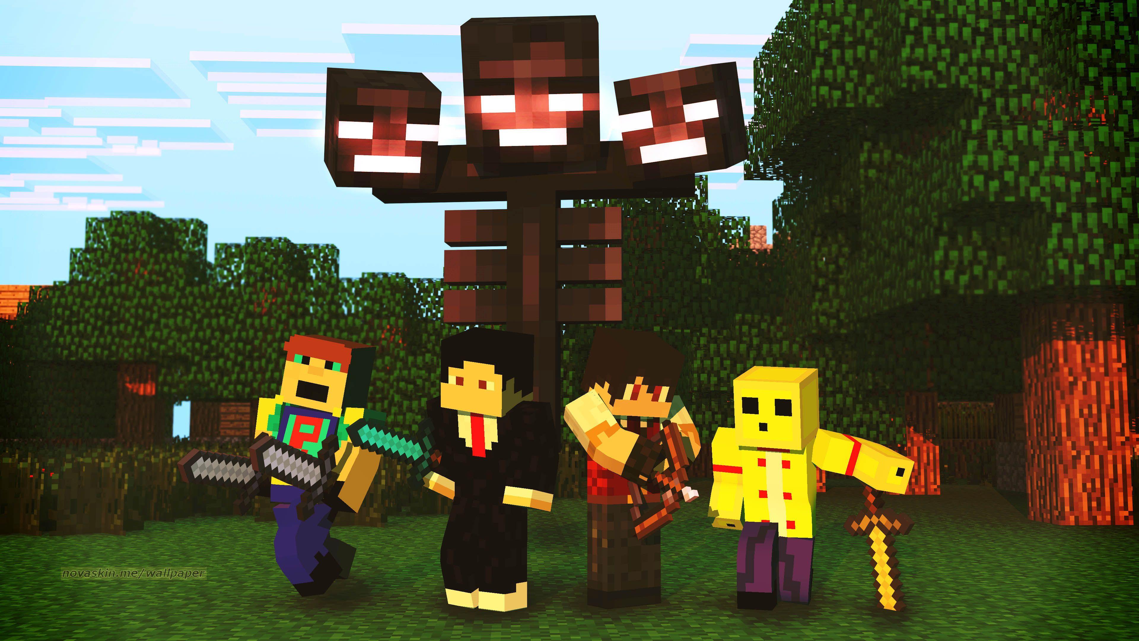 3840x2160 Minecraft Wallpaper Creator