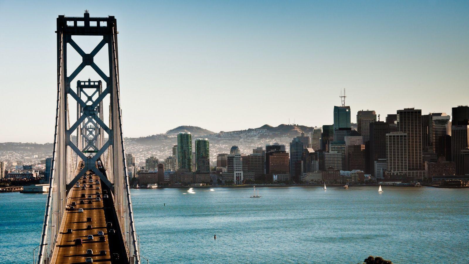 1600x900 San Francisco Bay Bridge Wallpaper