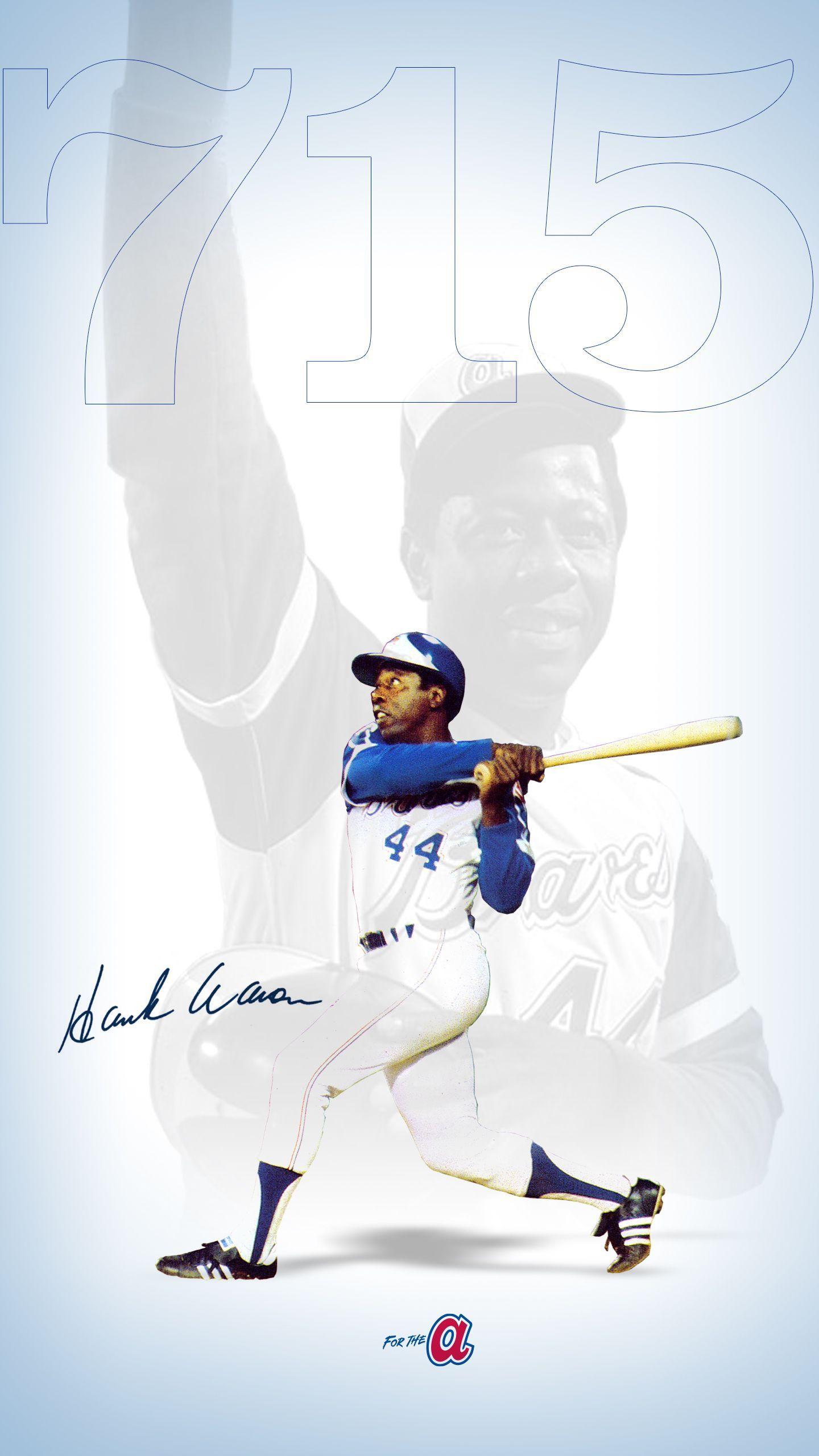 1440x2560 Hank Aaron Wallpaper