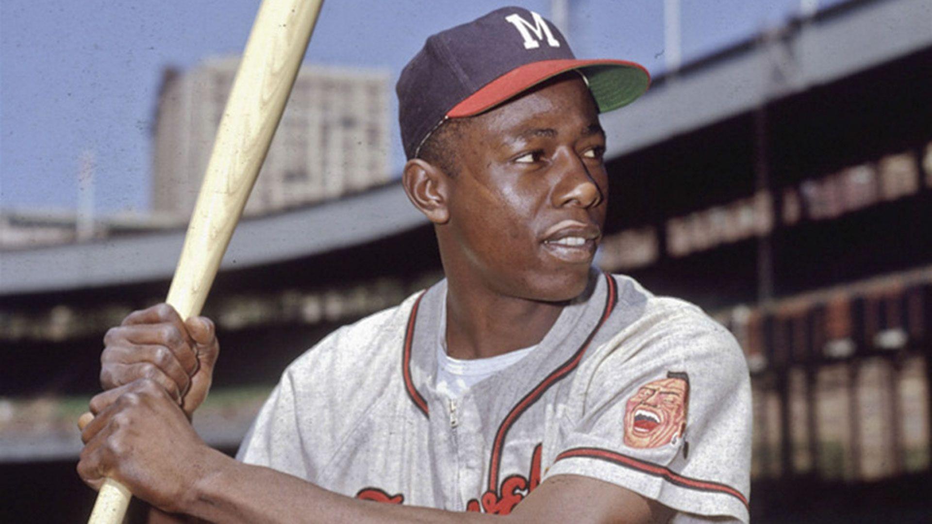 1920x1080 Classic photo of Hank Aaron