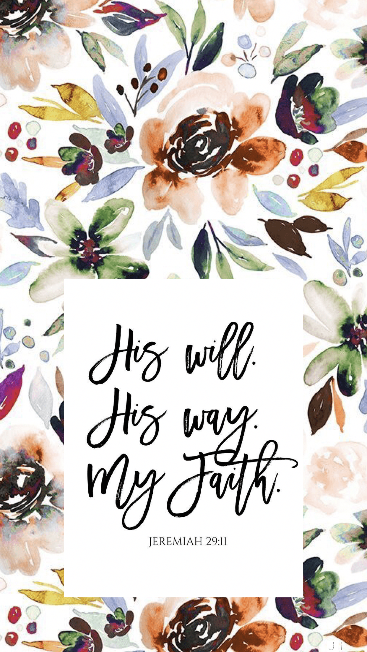 1242x2208 Christian Quotes Girl Cute Wallpaper