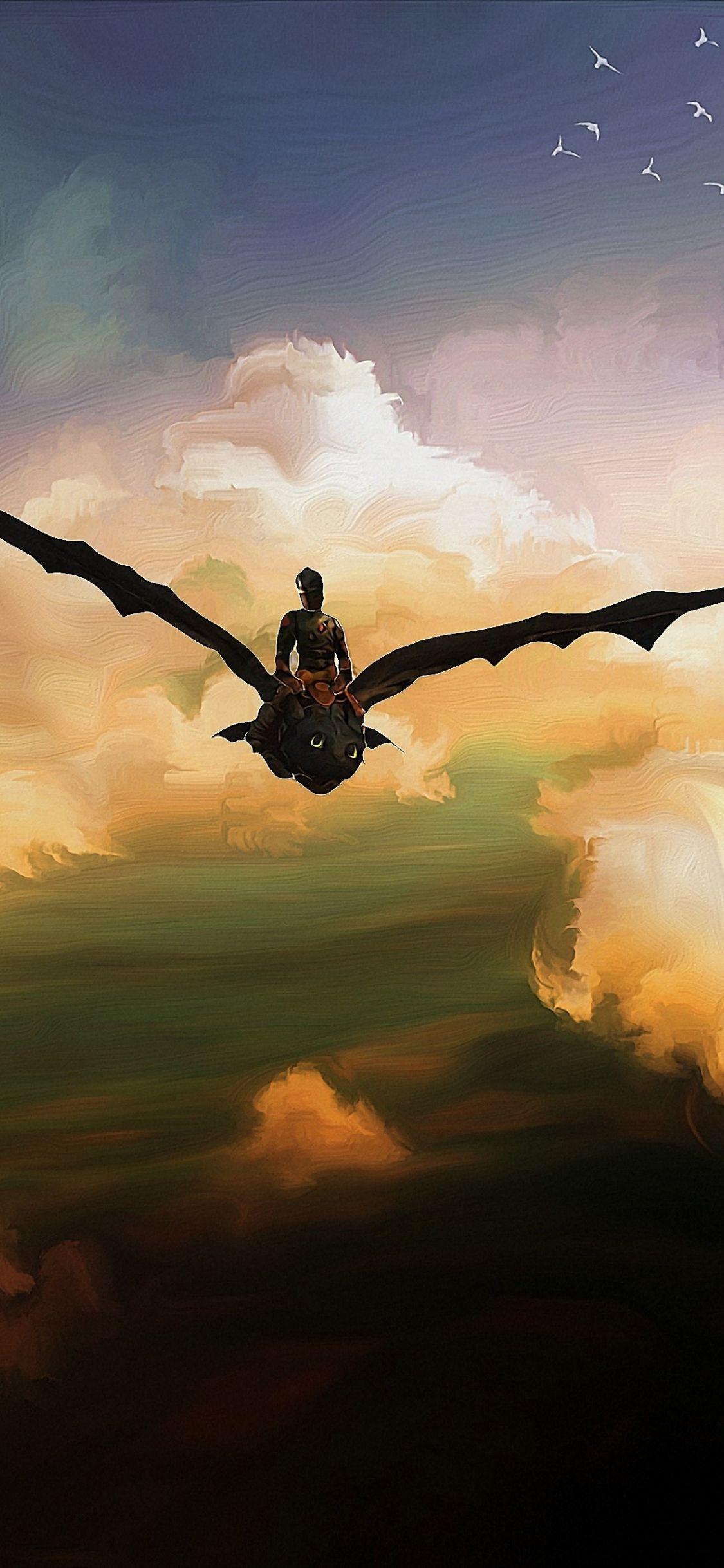 1125x2436 How To Train Your Dragon Wallpaper iPhone