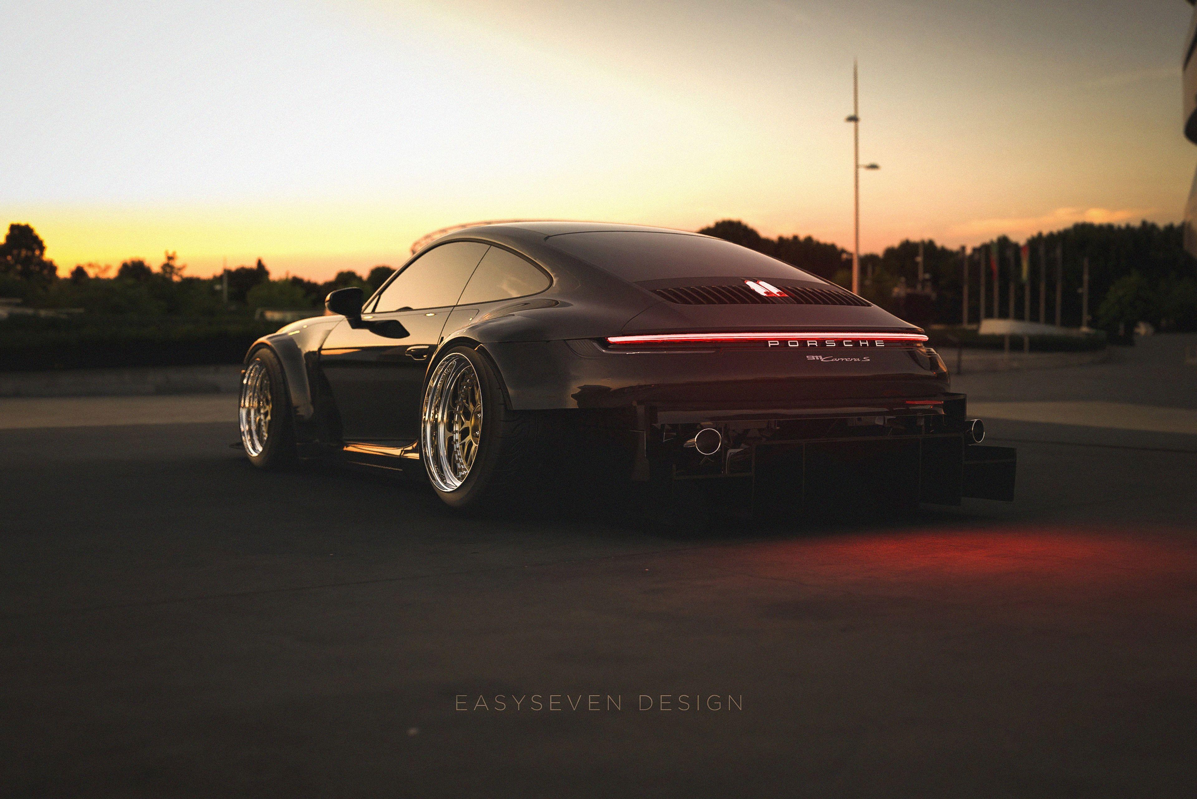 3840x2564 Porsche 992 Wallpaper 4K .