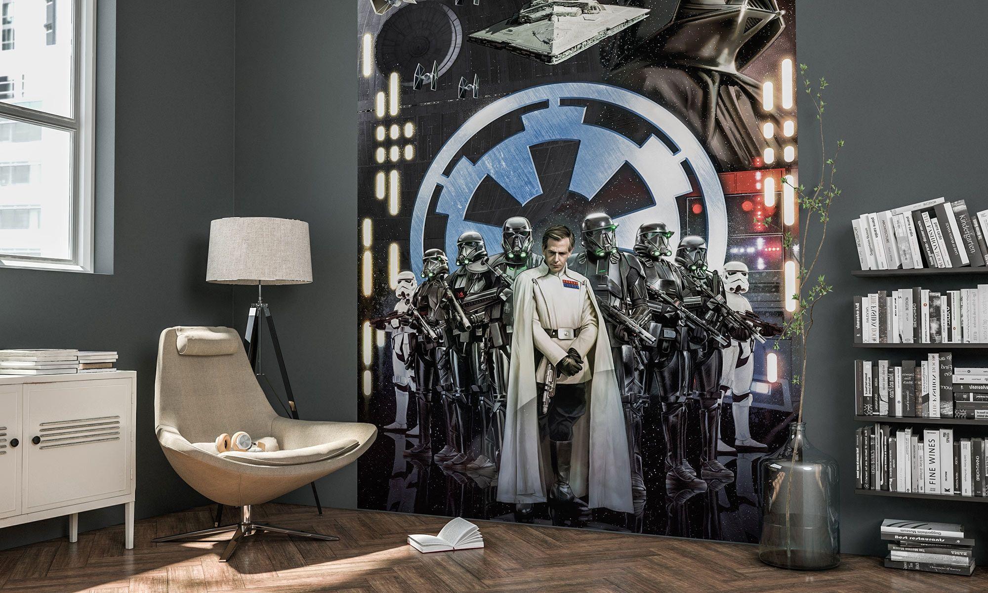 2000x1200 Non Woven Photomural Star Wars Empire From Komar