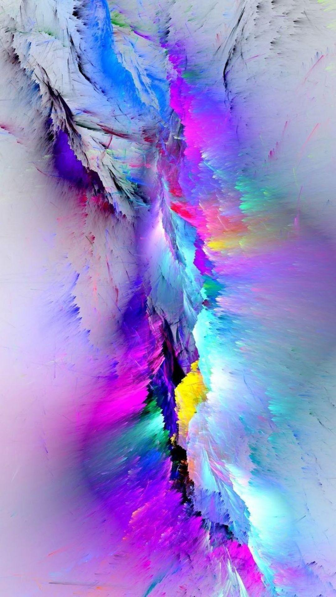 1080x1916 Aesthetic Rainbow Mobile Wallpaper .