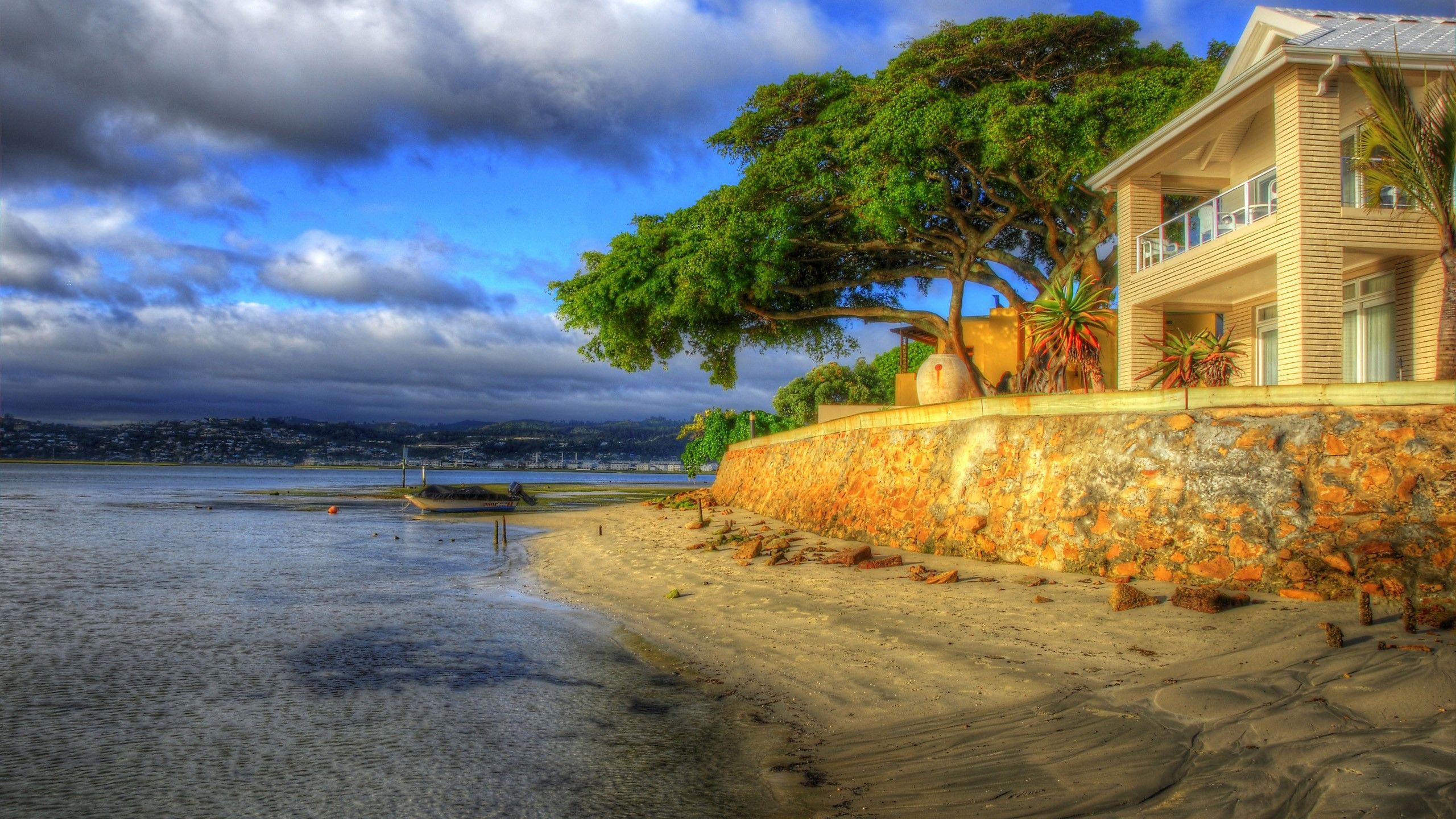 2560x1440 Hd Wallpaper Beach House