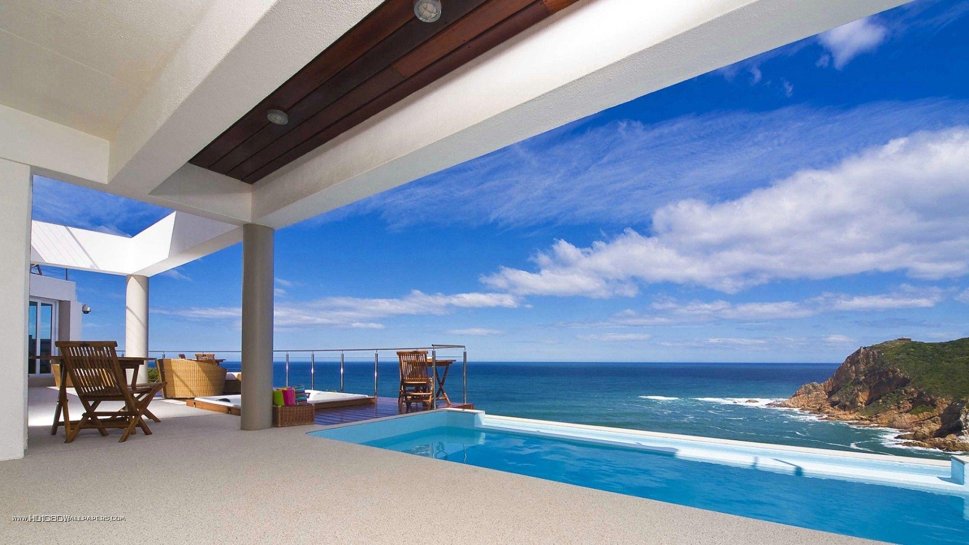 1920x1080 Free photo: Over Looking Beach, Ocean, Sand