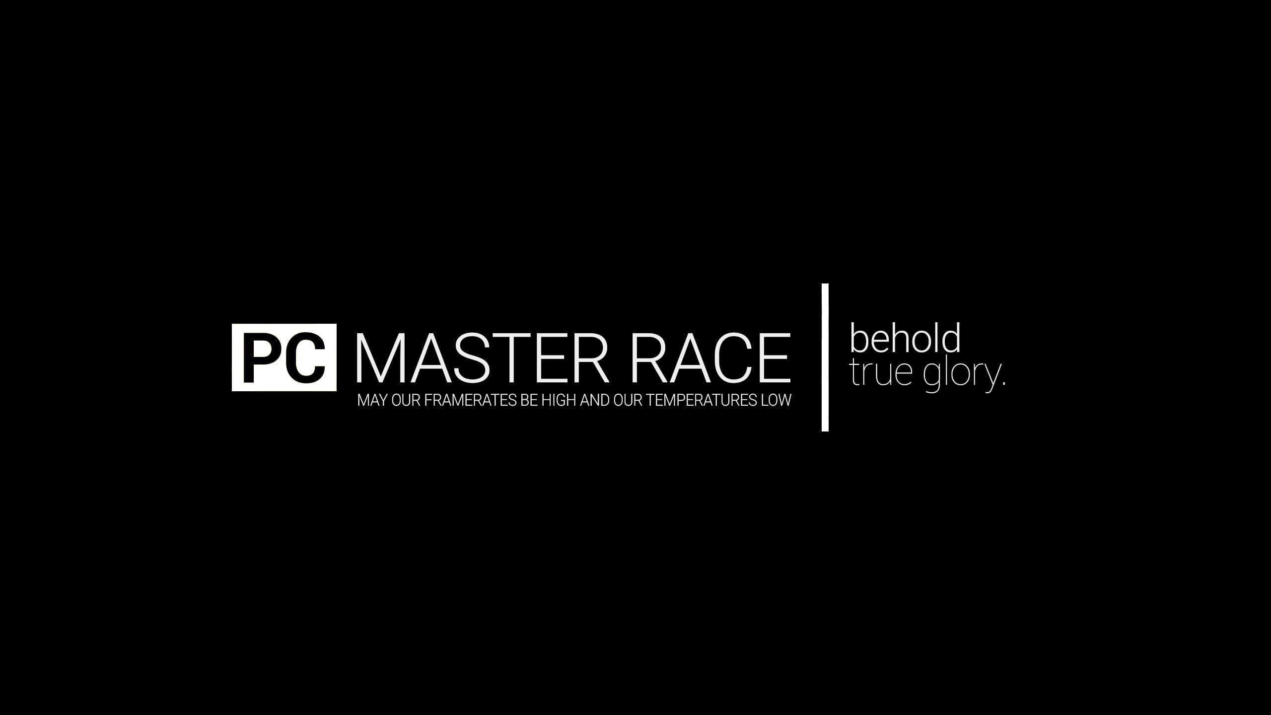 2560x1440 PC Master Race logo PC Master Race PC gaming K #wallpaper #hdwallpaper # desktop. Gaming wallpaper hd, Gaming pc, Master