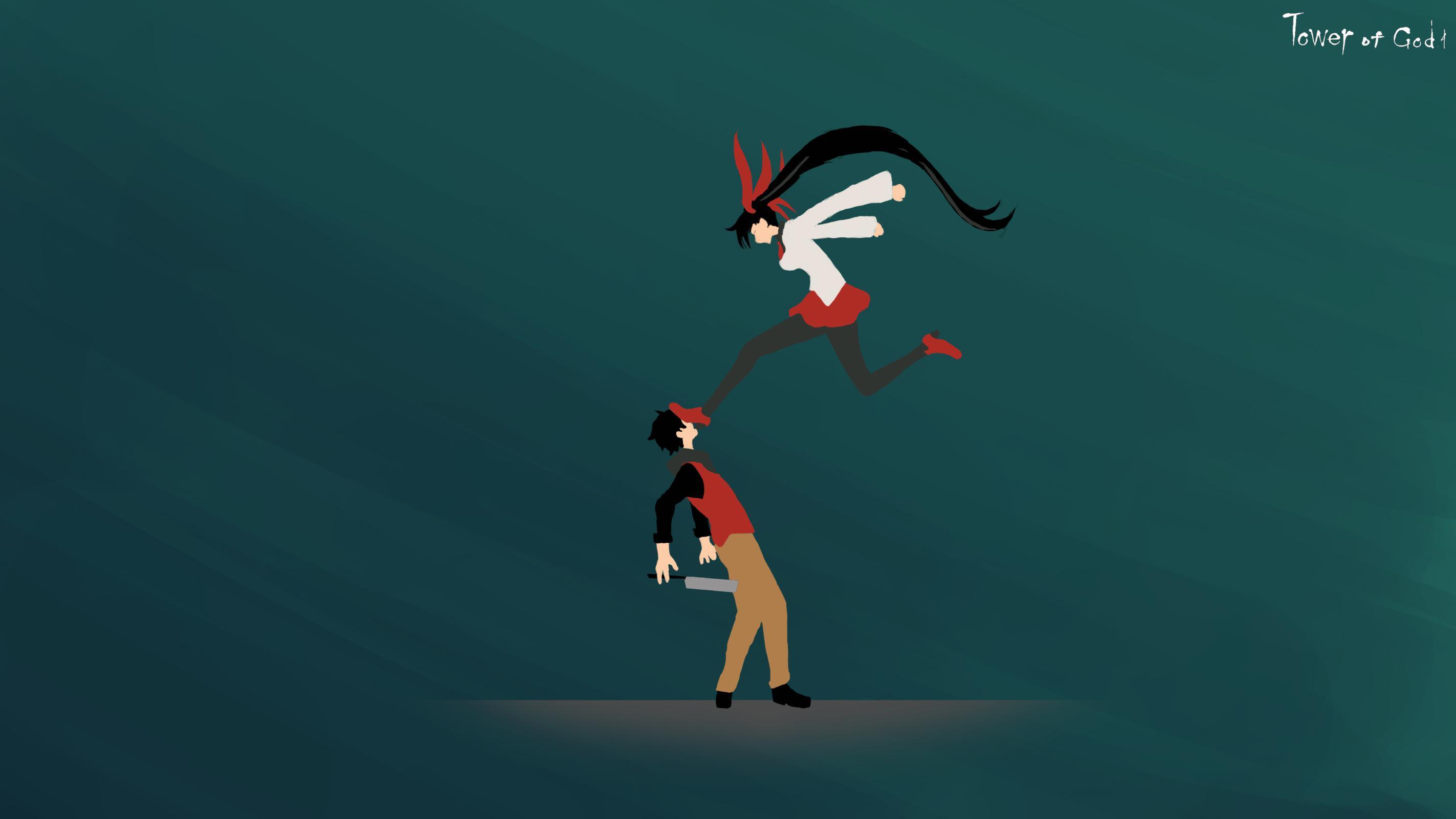 2846x1601 The kick wallpaper: TowerofGod