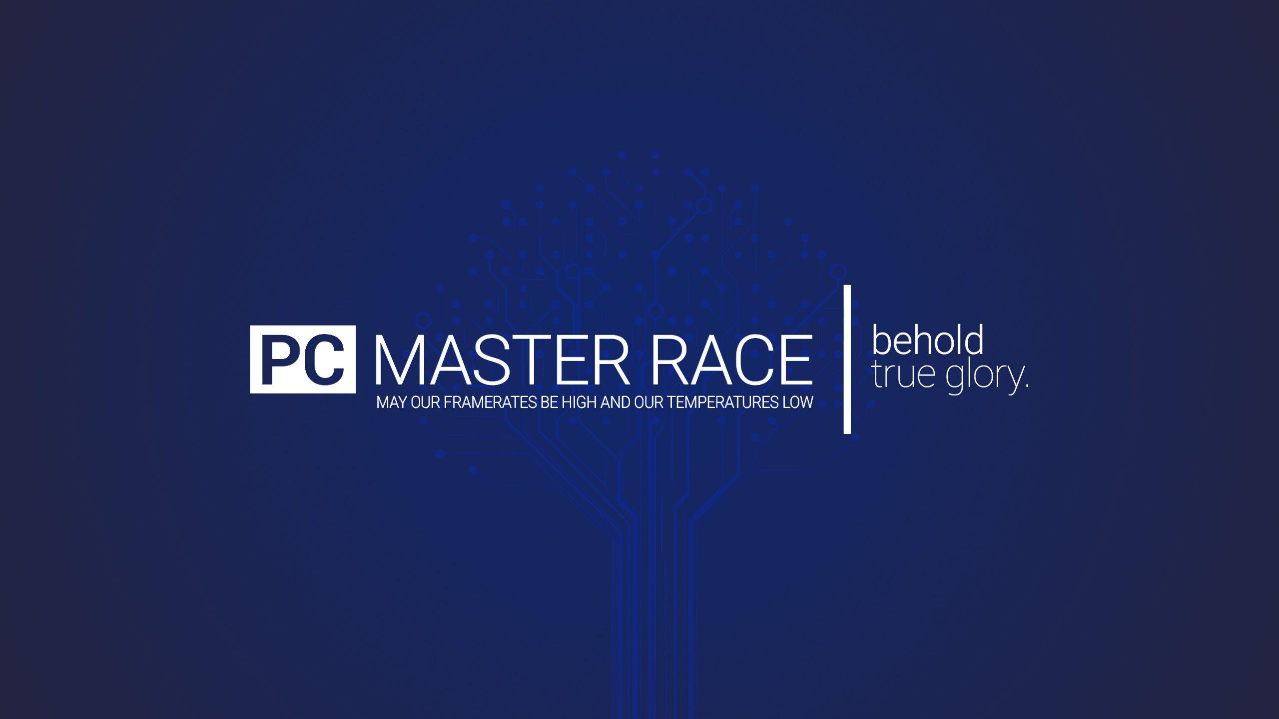 2560x1440 PC Master Race Wallpaper