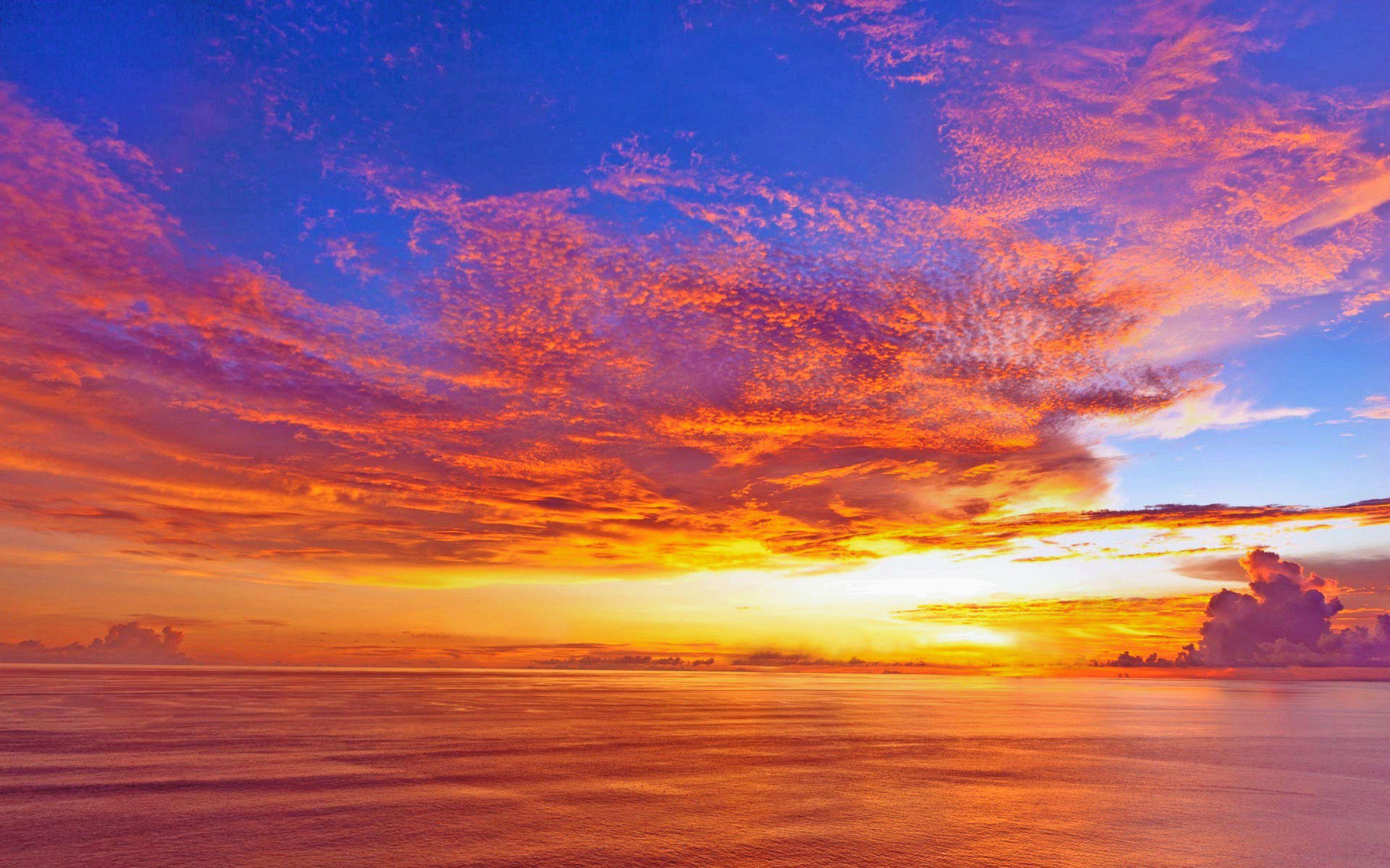2880x1800 Free photo: Sky During Sunset, Dawn, Daylight