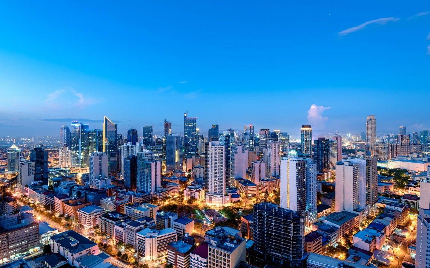 Manila Skyline Wallpapers - Top Free Manila Skyline Backgrounds ...