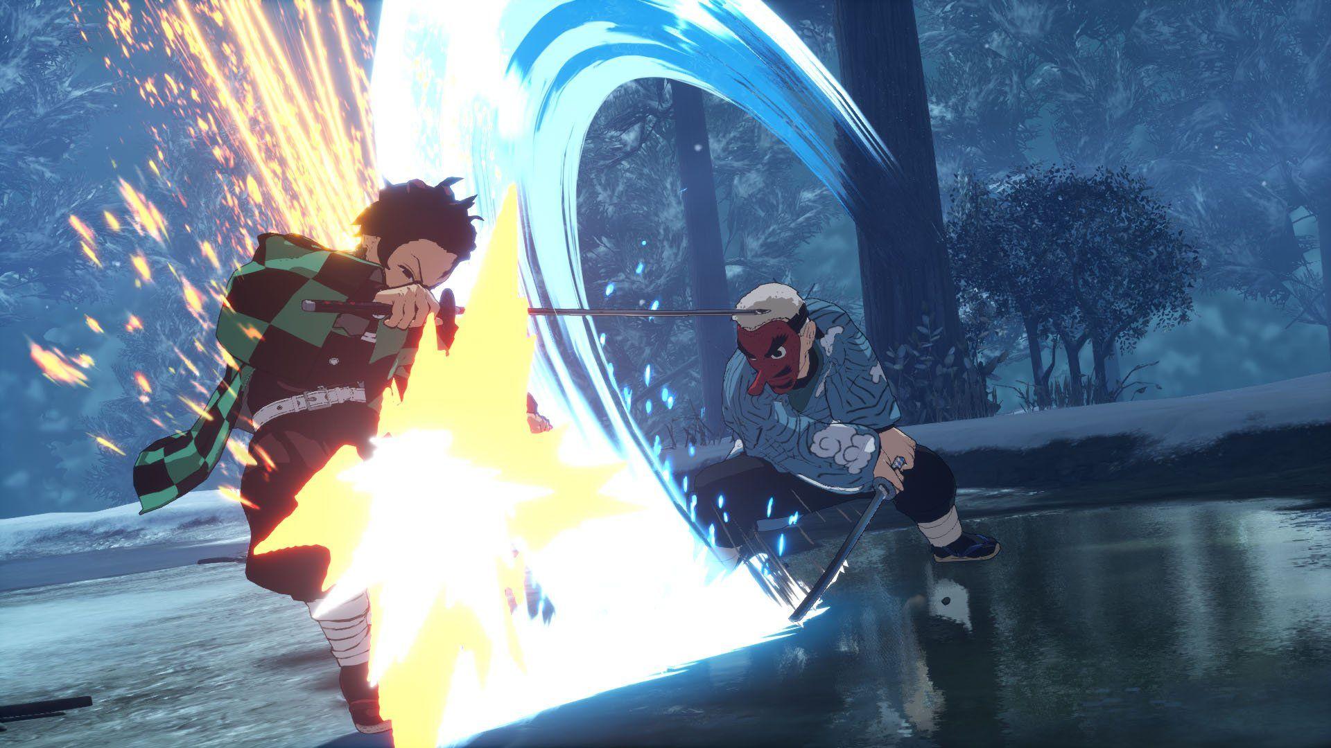 1920x1080 Demon Slayer Kimetsu no Yaiba PS Xbox, PC Game Reveals Sakonji Urokodaki Train Coming?