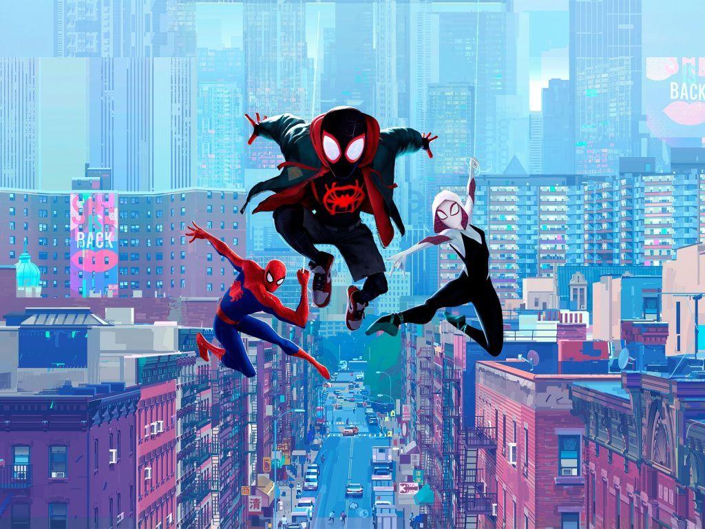 1024x768 Desktop Wallpaper Movie, Fan Art, Spider Man: Into The Spider Verse, HD Image, Picture, Background, 059a85. Spiderman, Spiderman Comic, Spider Verse