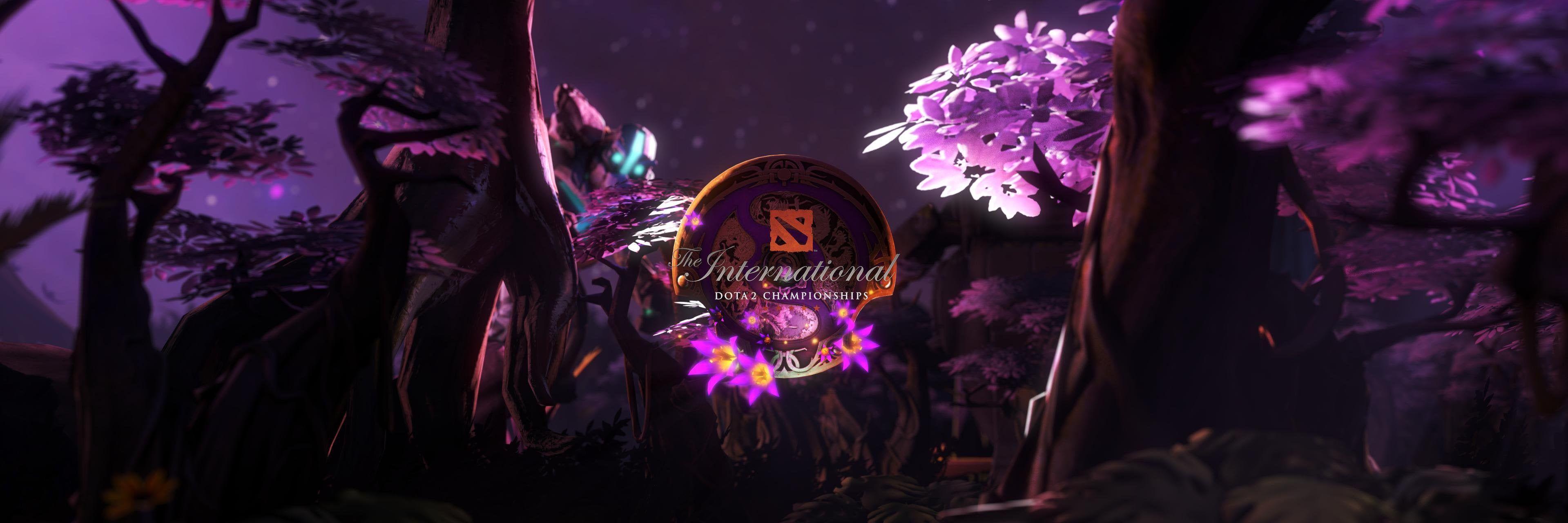 3839x1280 Art] The International 2019! [4K Desktop Background, made in SFM]