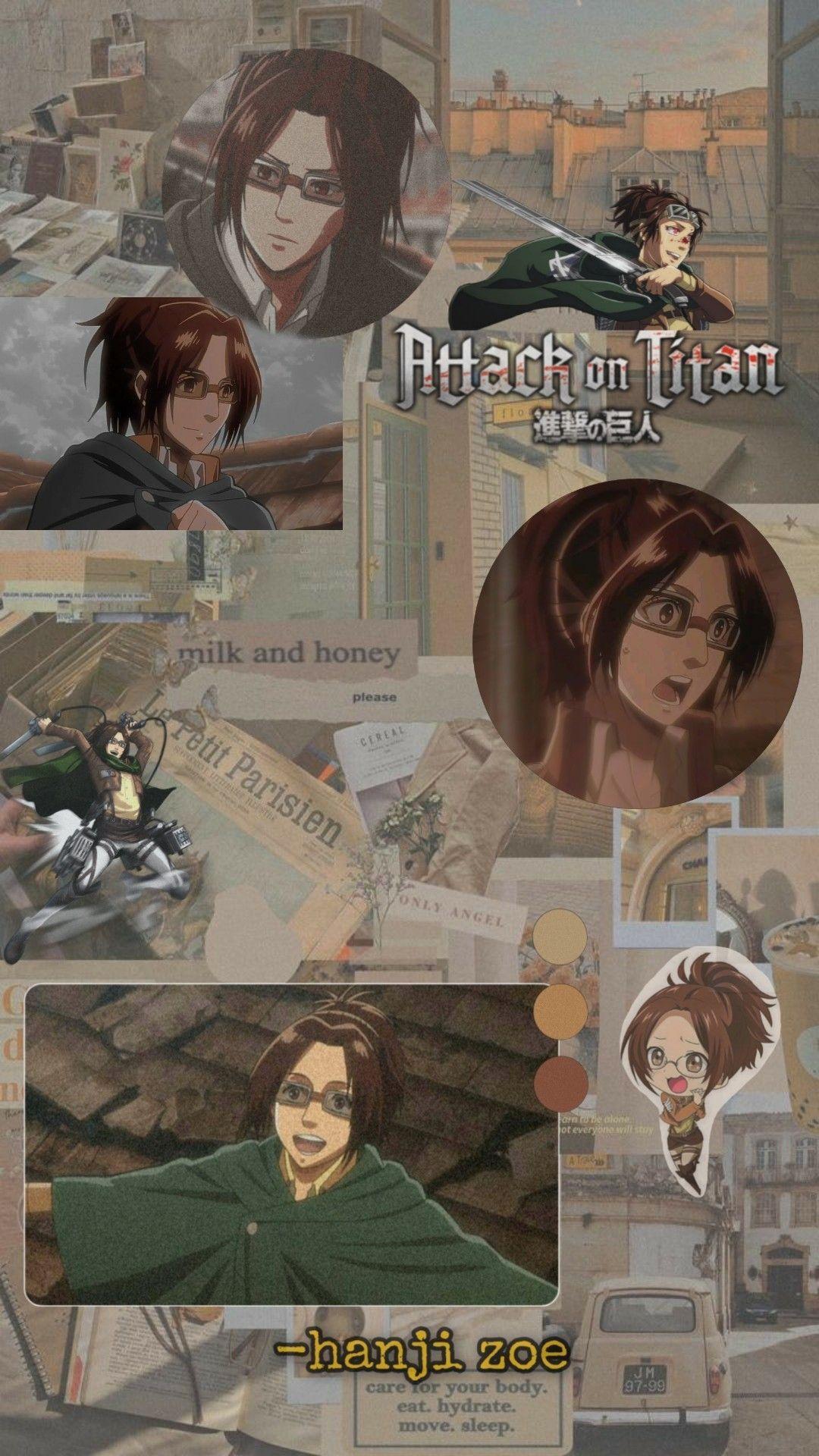 1080x1920 ✨Hanji Zoe wallpaper ✨. Attack on titan art, Attack on titan, Anime wallpaper