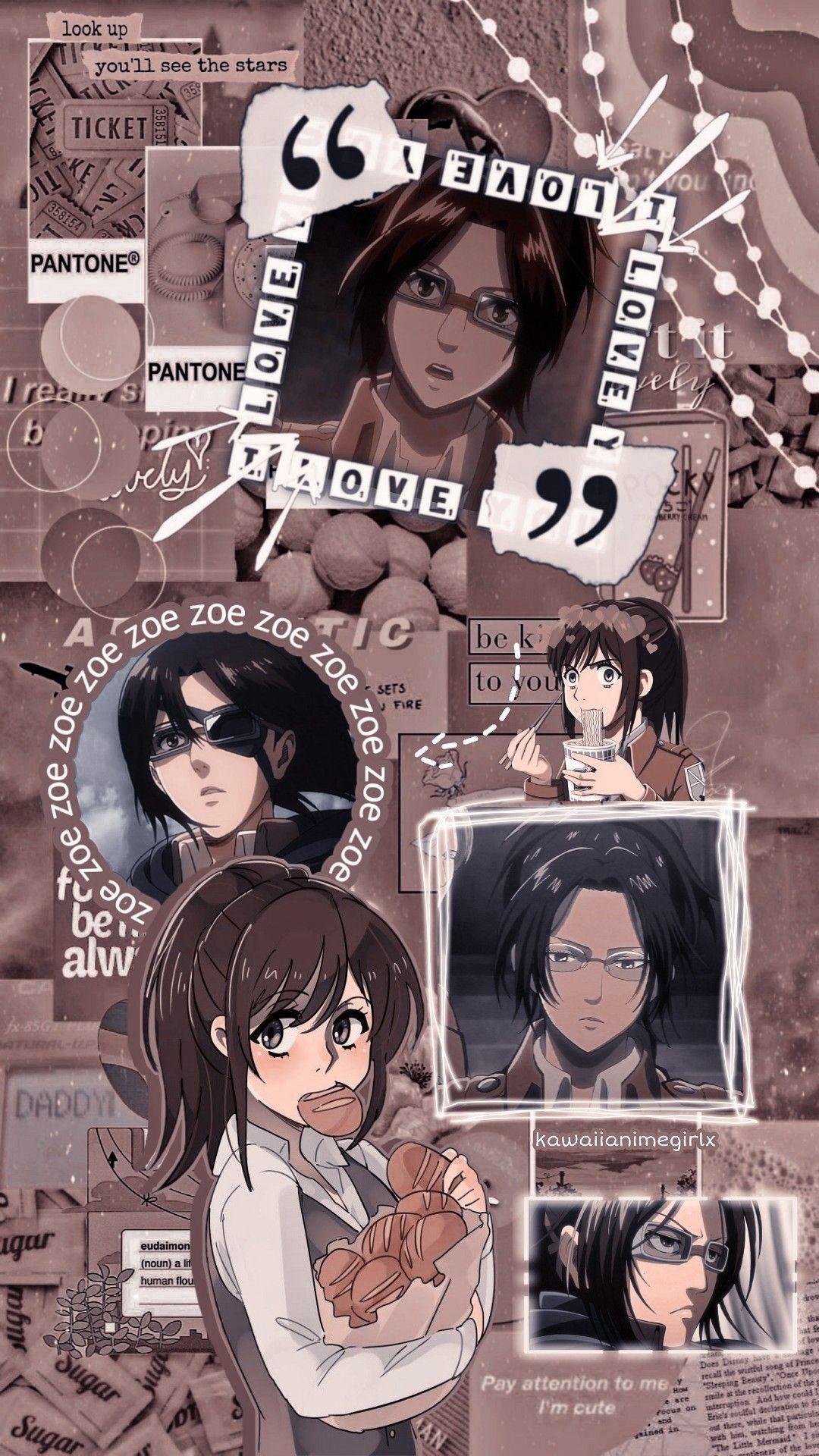 1080x1920 sasha hange zoe wallpaper. Attack on titan, Attack on titan art, Attack on titan aesthetic