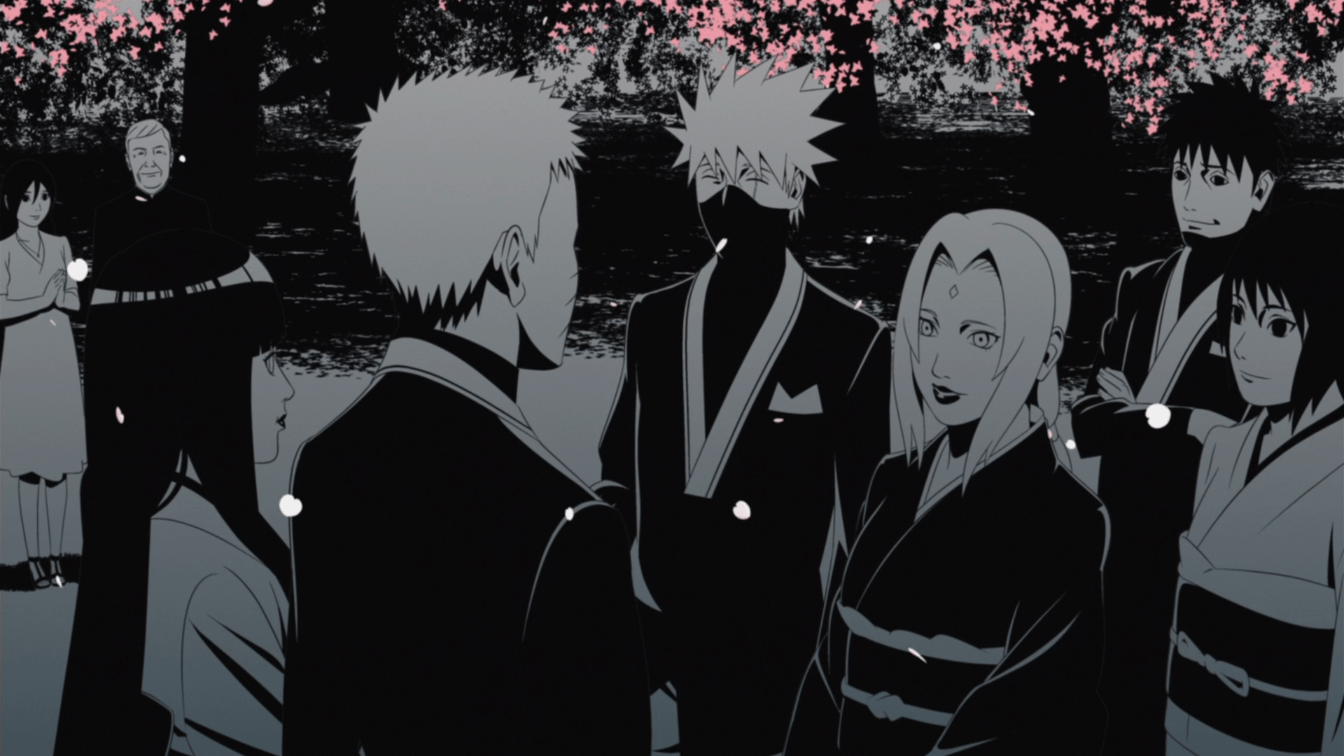 1920x1080 Shizune Naruto Wedding