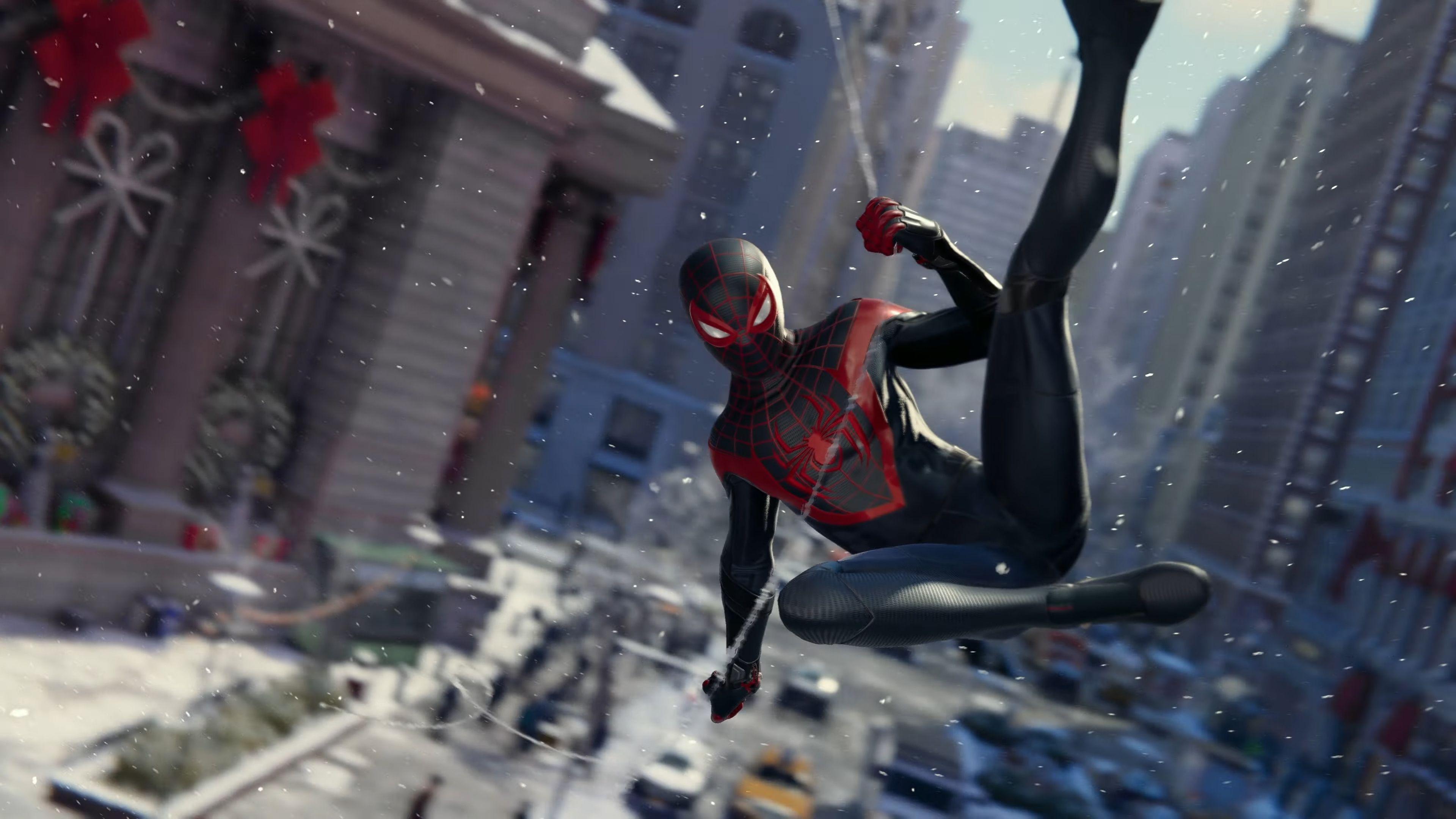 3840x2160 4K Marvels Spider Man Miles Morales Wallpaper 72407 3840x2160px