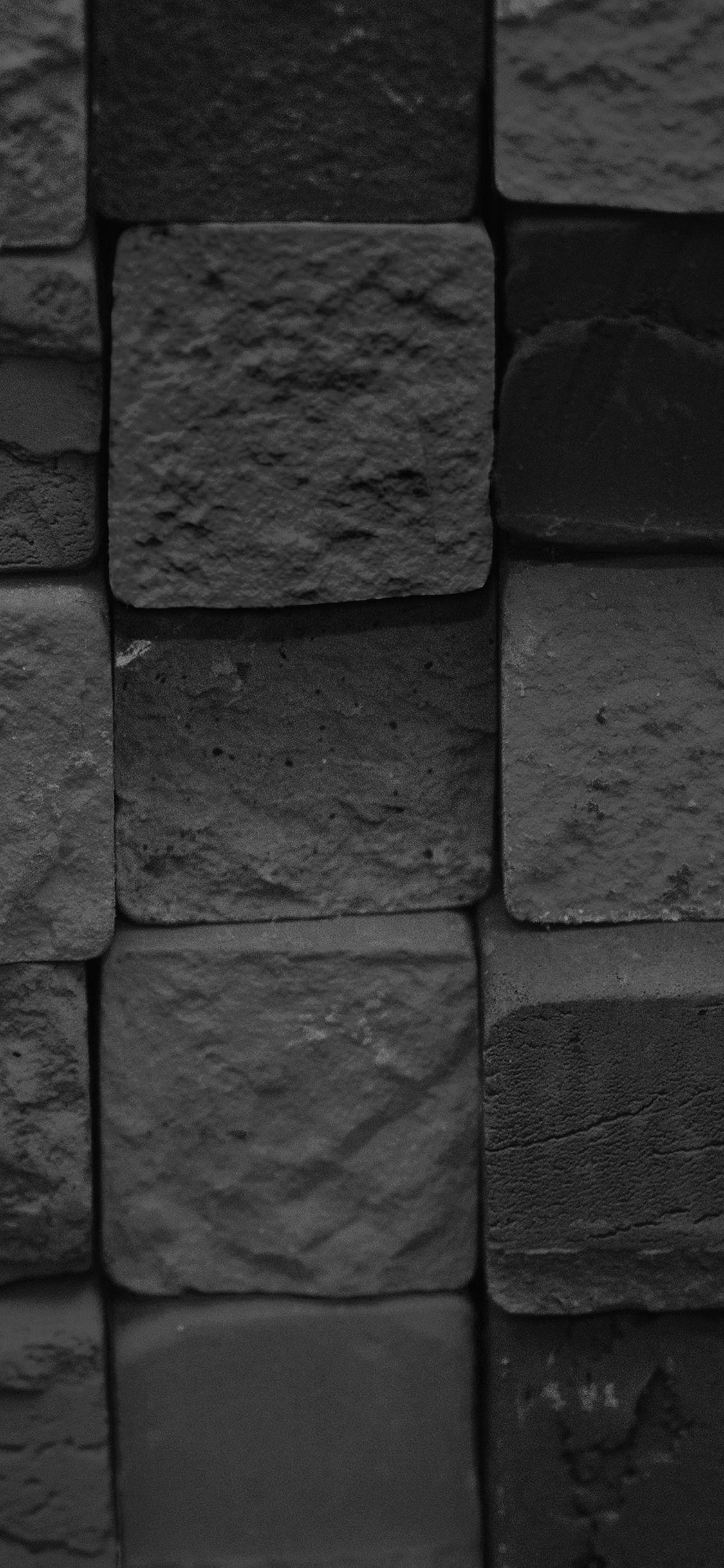 1125x2436 iPhone X wallpaper. color block art black pattern