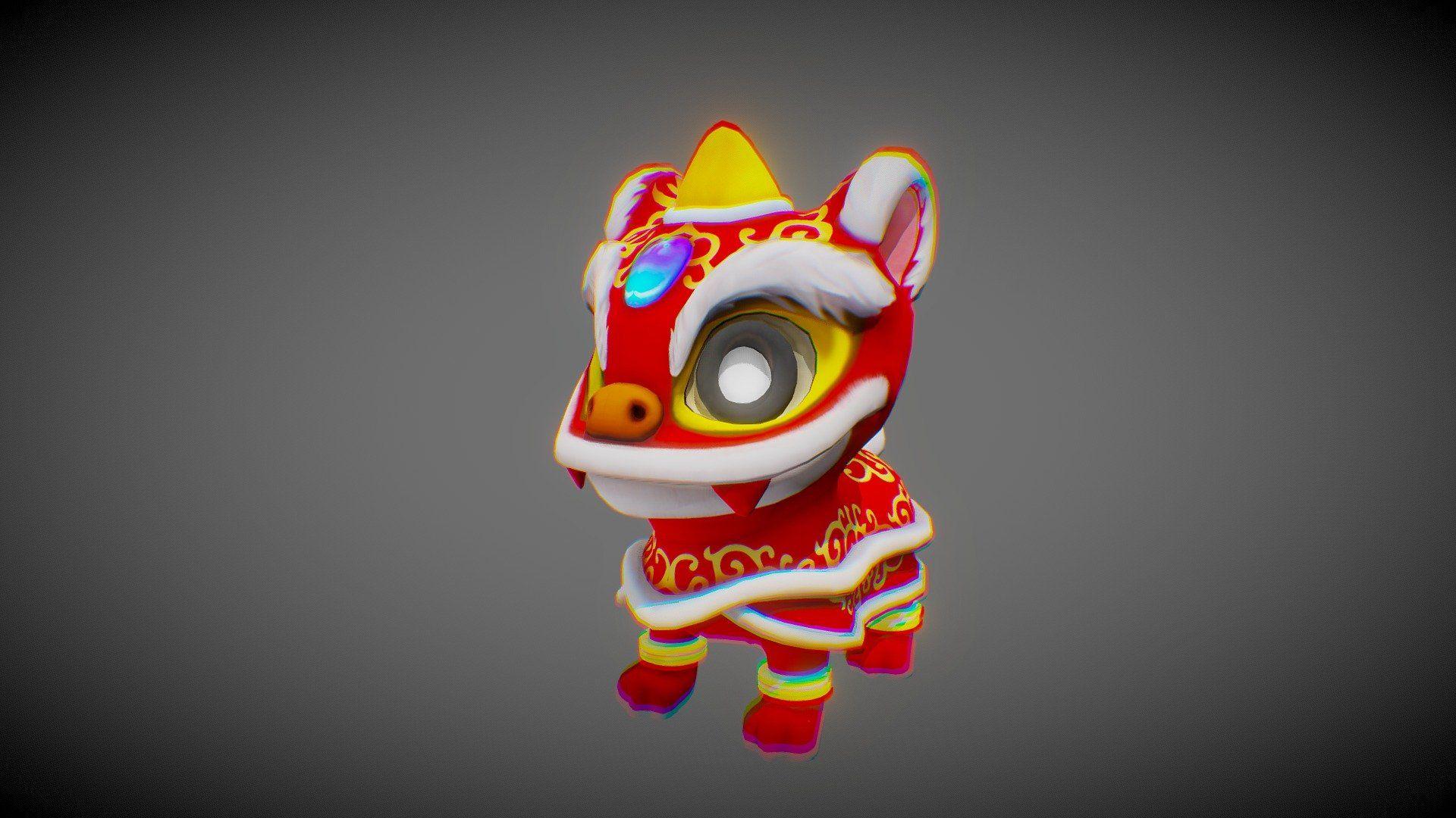 1920x1080 Chinese Lion Dance model by vitascky [acabbb2]