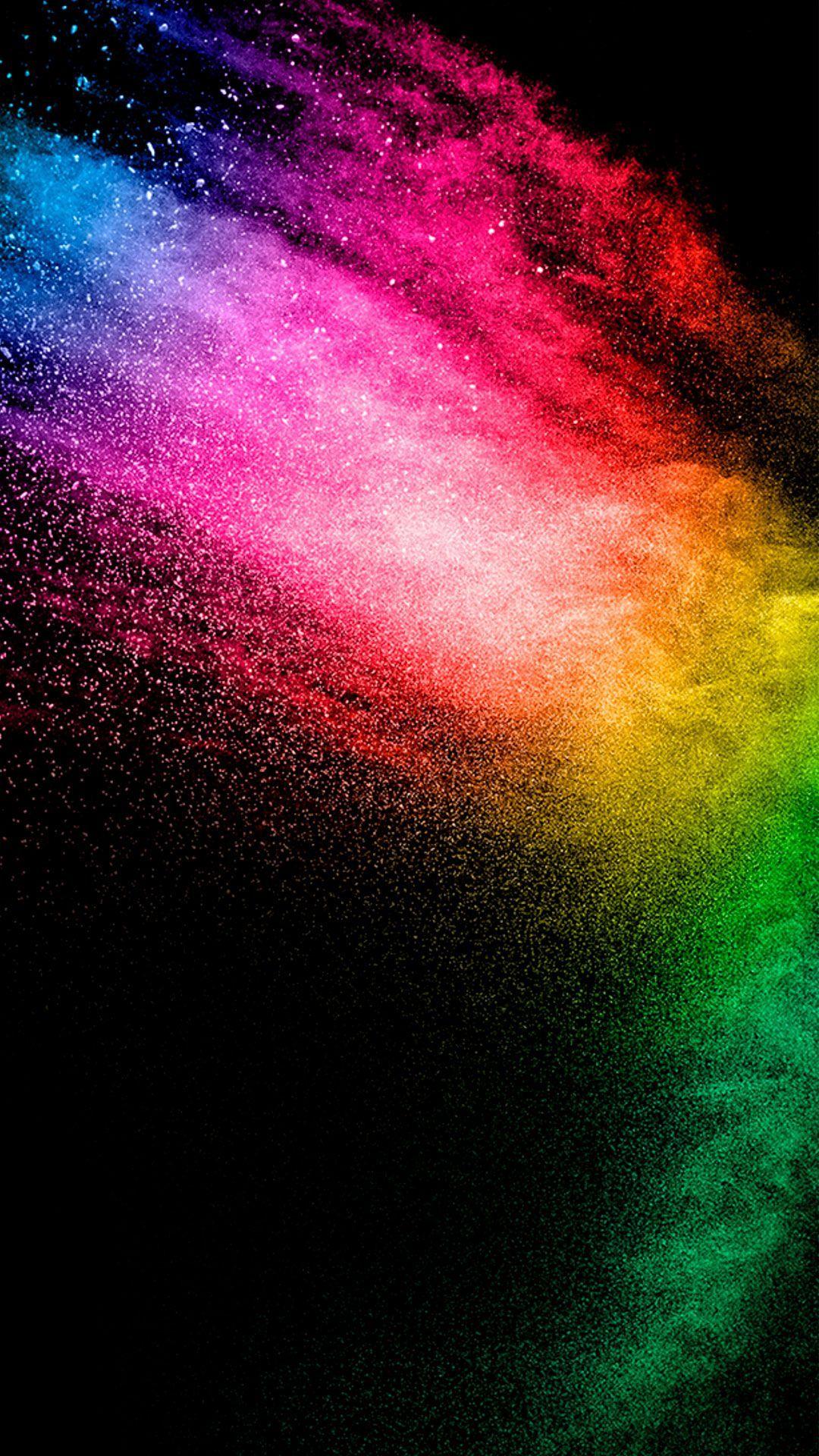 Black Rainbow iPhone Wallpapers - Top Free Black Rainbow iPhone ...