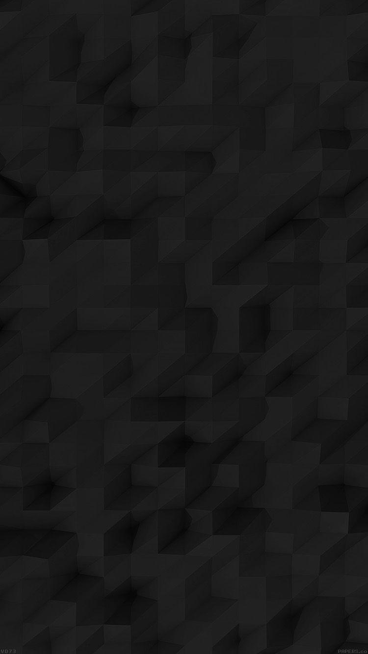 750x1334 iPhone7papers poly dark night abstract fun pattern