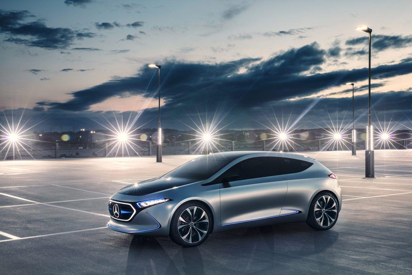 1600x1067 Mercedes Benz EQA Concept Wallpaper