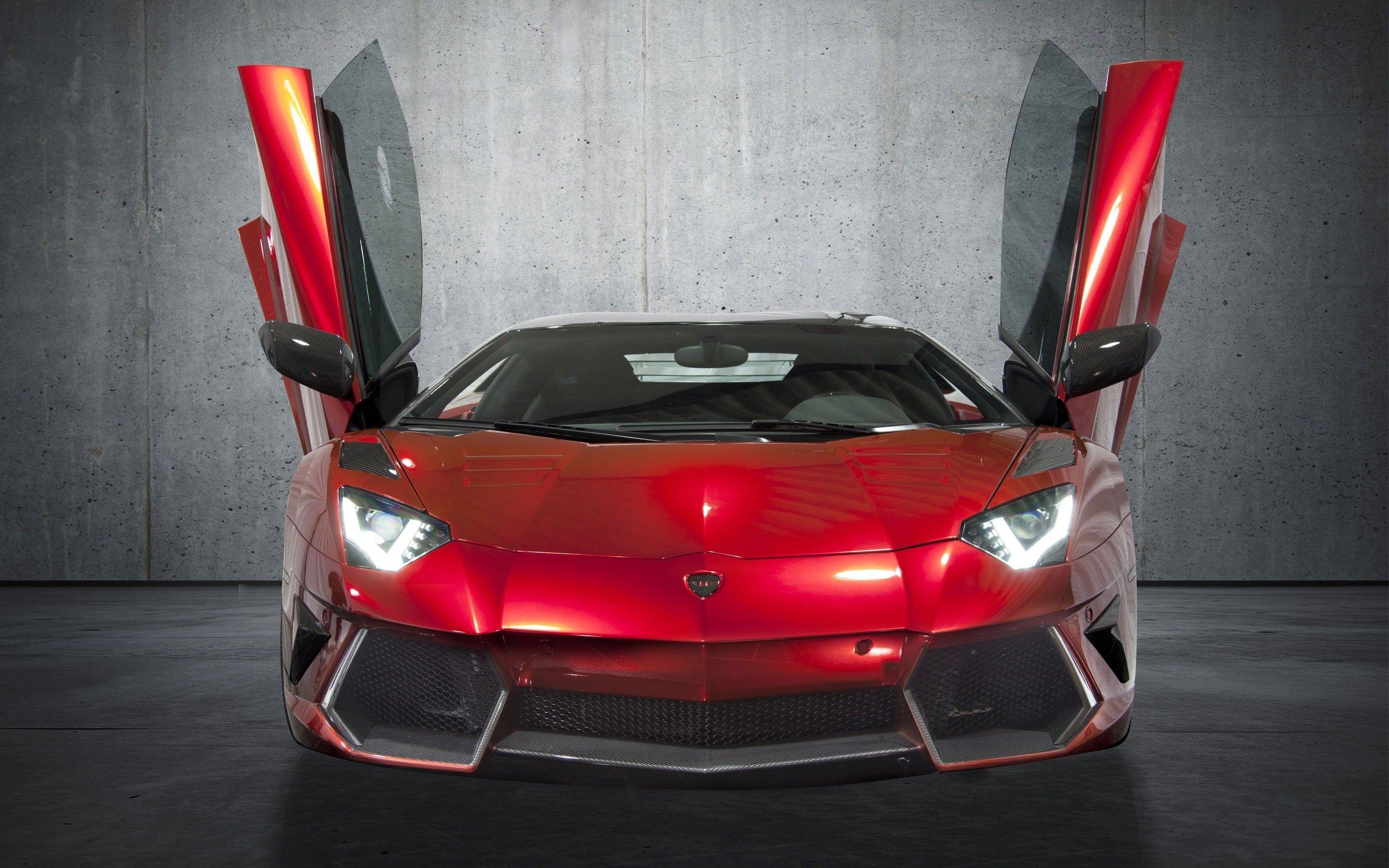 2560x1600 Red Lamborghini Car HD Wallpaper