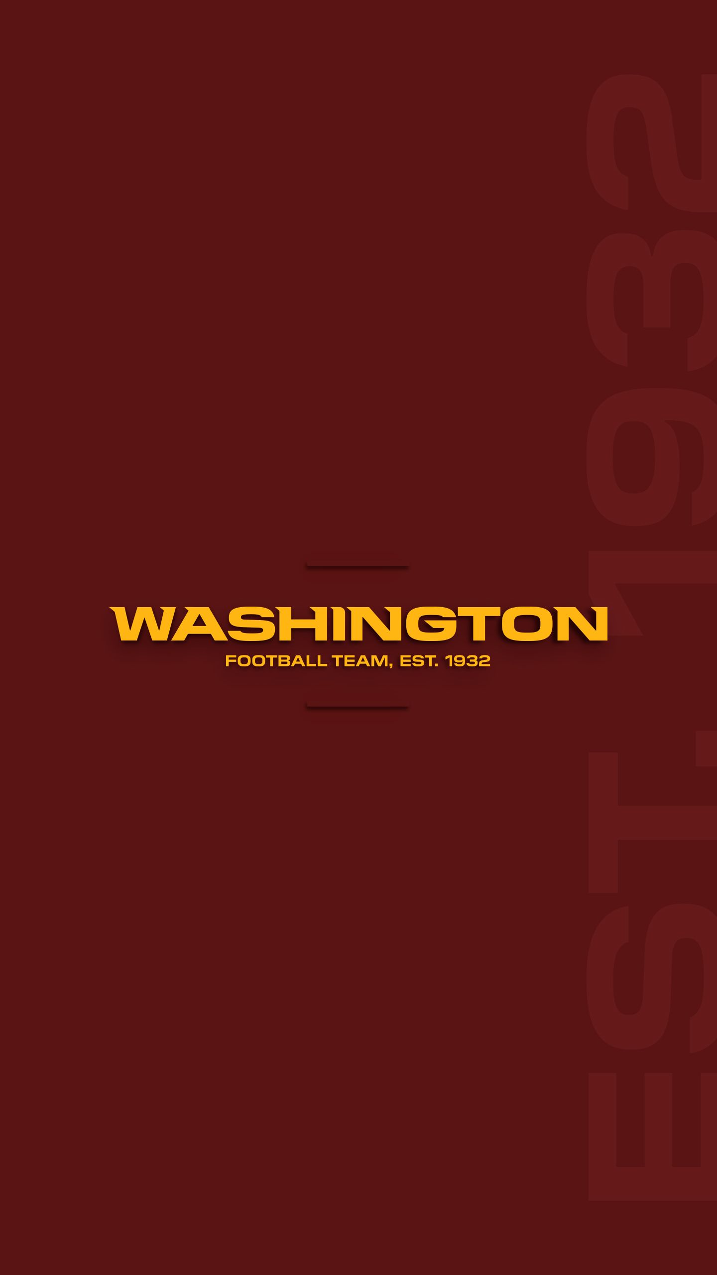 1440x2560 Washington Football Team Wallpaper