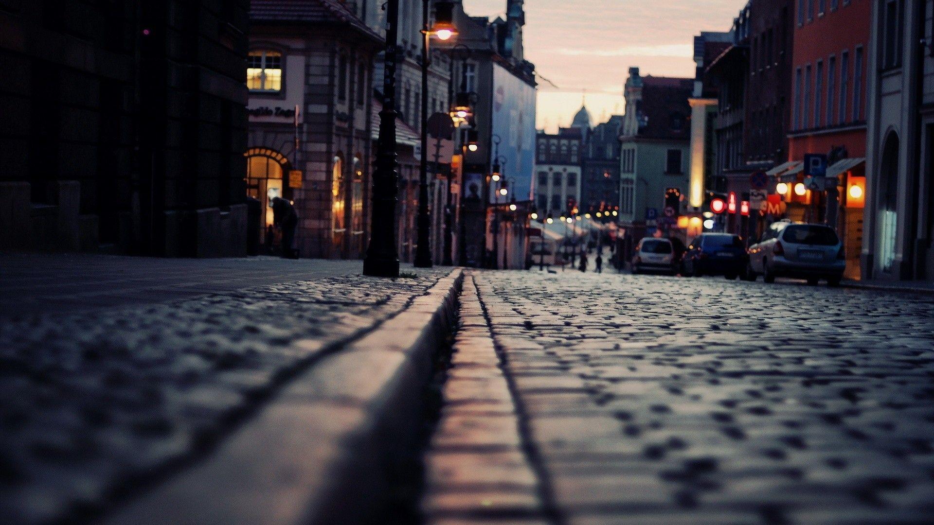 1920x1080 Street Wallpaper HD Night City