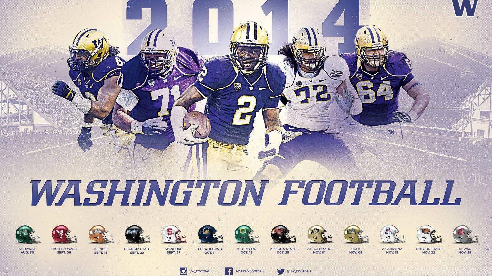 1920x1080 WASHINGTON HUSKIES College Football Wallpaper Desktop Background
