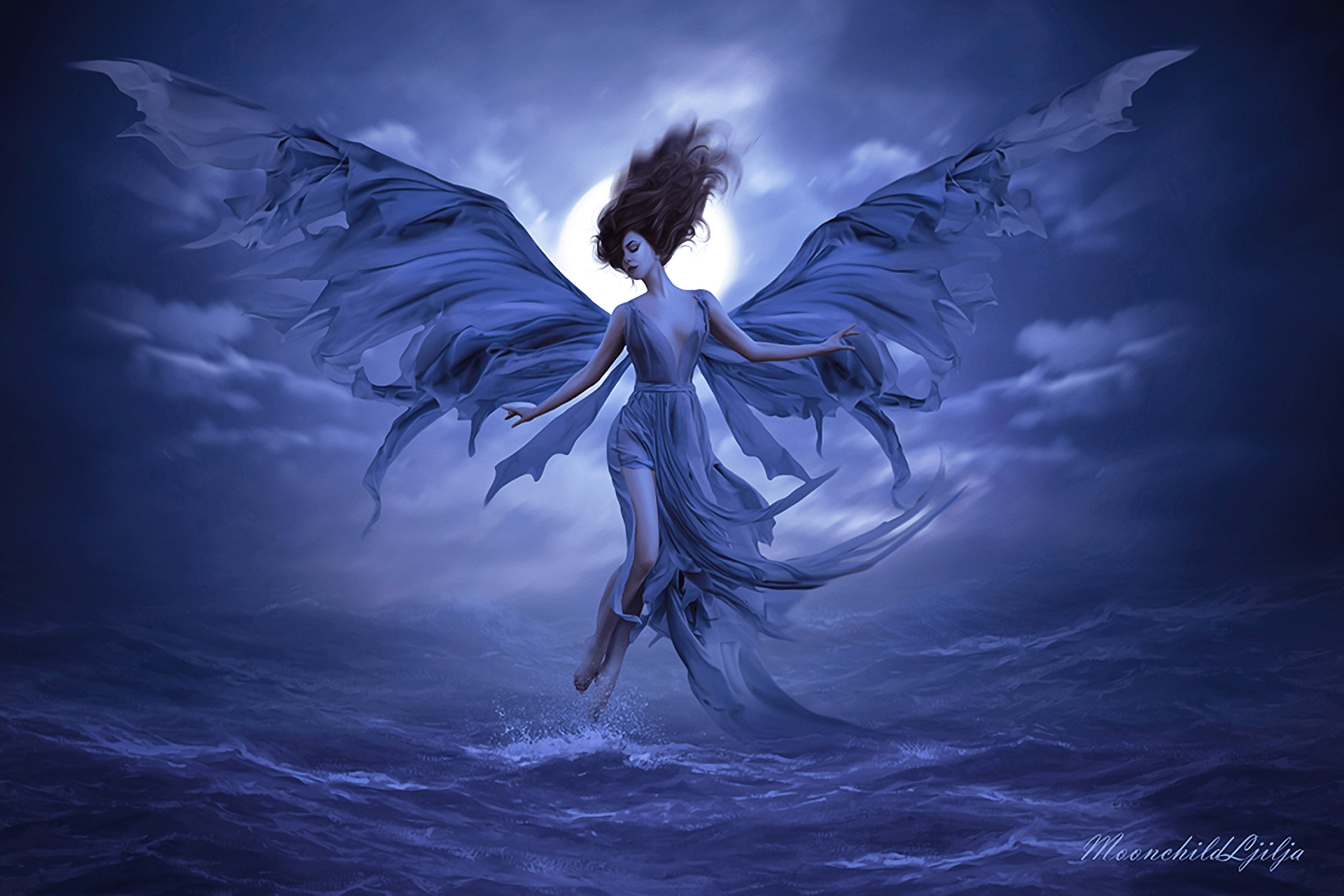 Blue Fairy Wallpapers Top Free Blue Fairy Backgrounds Wallpaperaccess