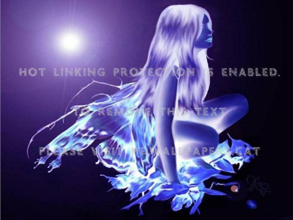 1024x768 neon blue fairy lovely believe make dress