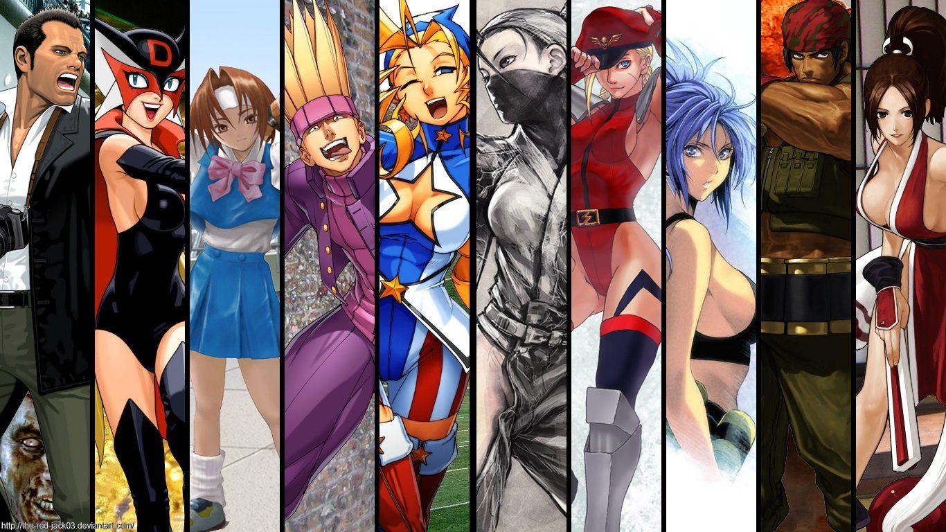 1366x768 Fighting Game Wallpaper