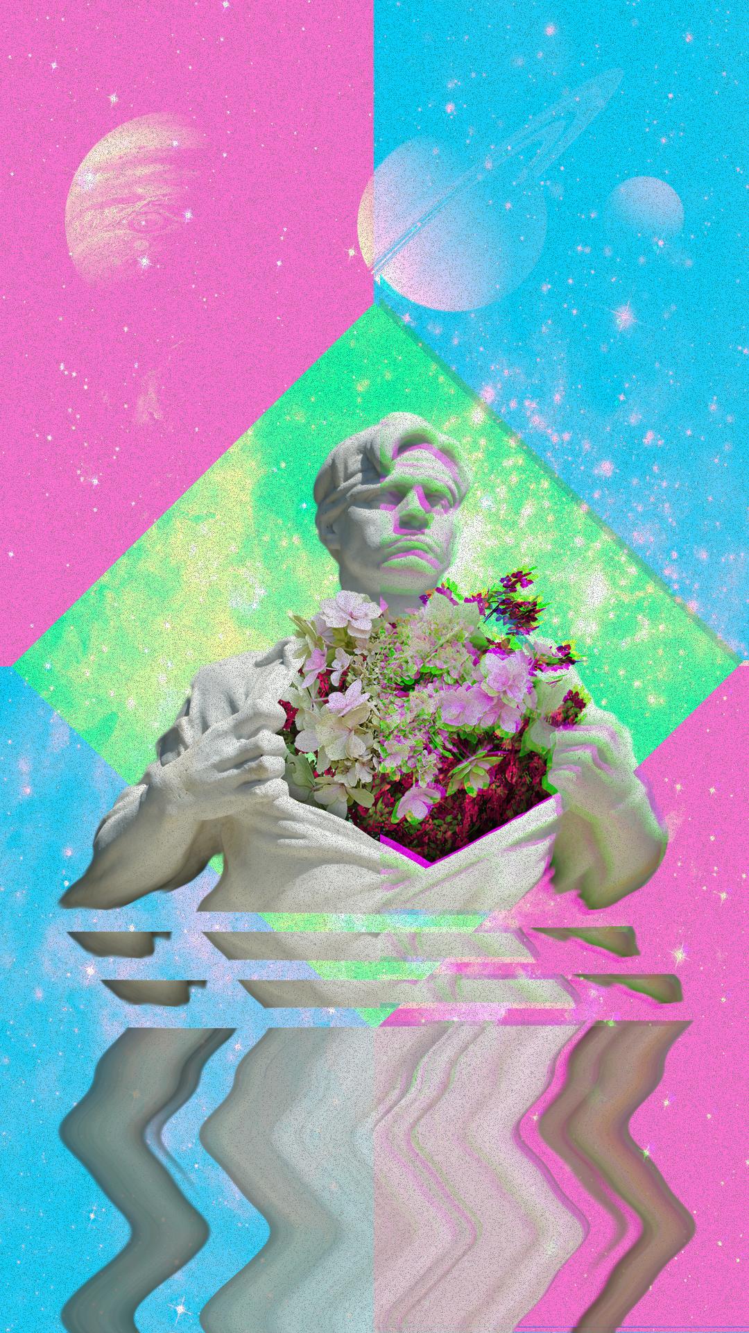1080x1920 Vaporwave Wallpaper