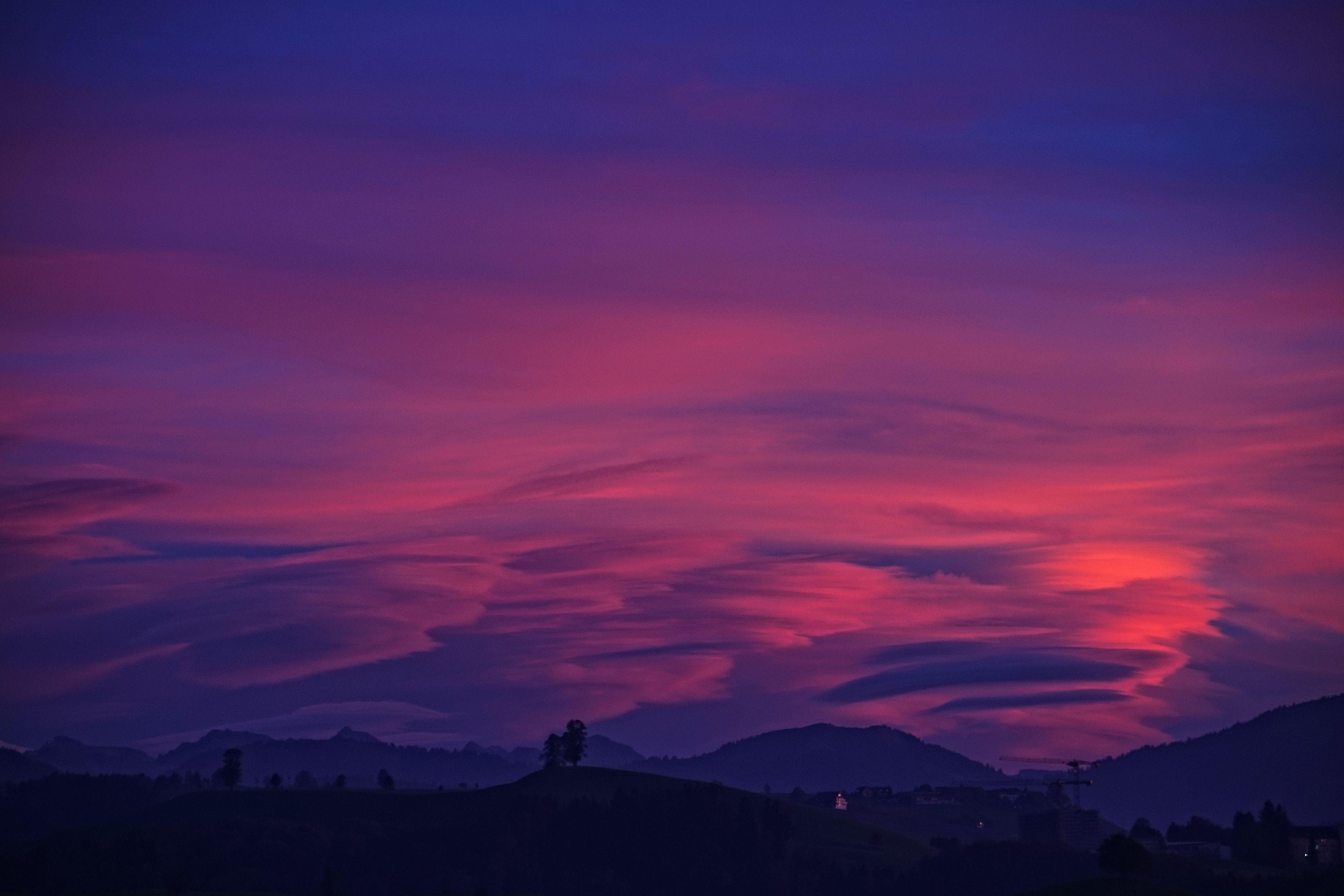 3936x2624 Purple Sky Wallpaper