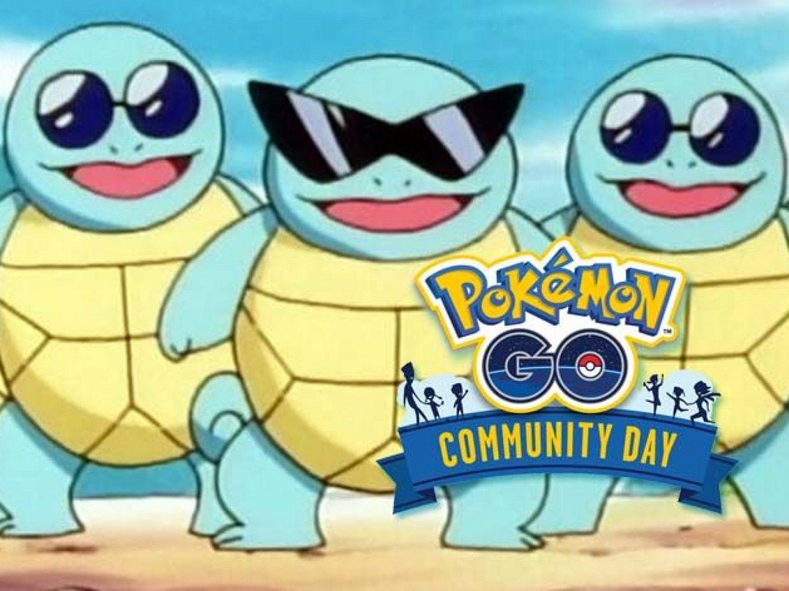 1600x1200 Pokémon Go' Community Day: Shiny Squirtle, Sunglasses and Start Time