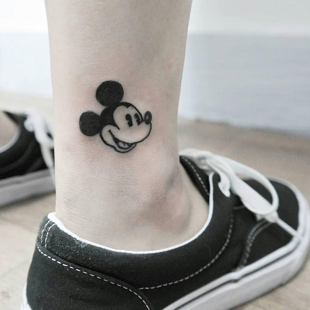 1029x1029 Classic Mickey And Minnie Mouse Tattoos A Way To Mouse Tattoo Design HD Wallpaper