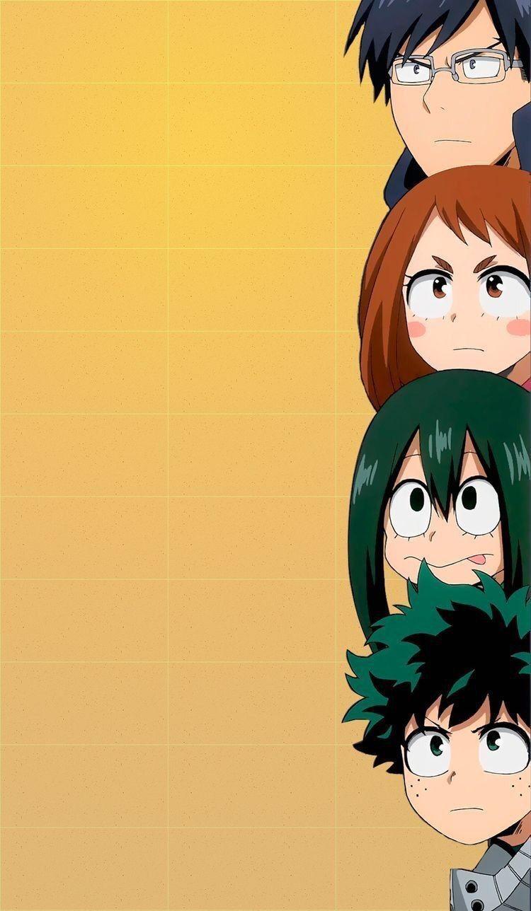 750x1288 Tapety na telefon z anime. My hero academia episodes, Hero wallpaper, My hero academia tsuyu