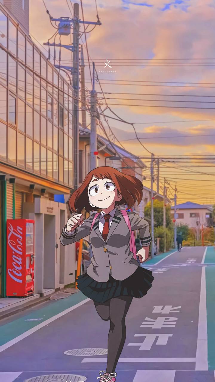 720x1280 Download Ochaco Uraraka Wallpaper HD By Ballz_artz. Wallpaper