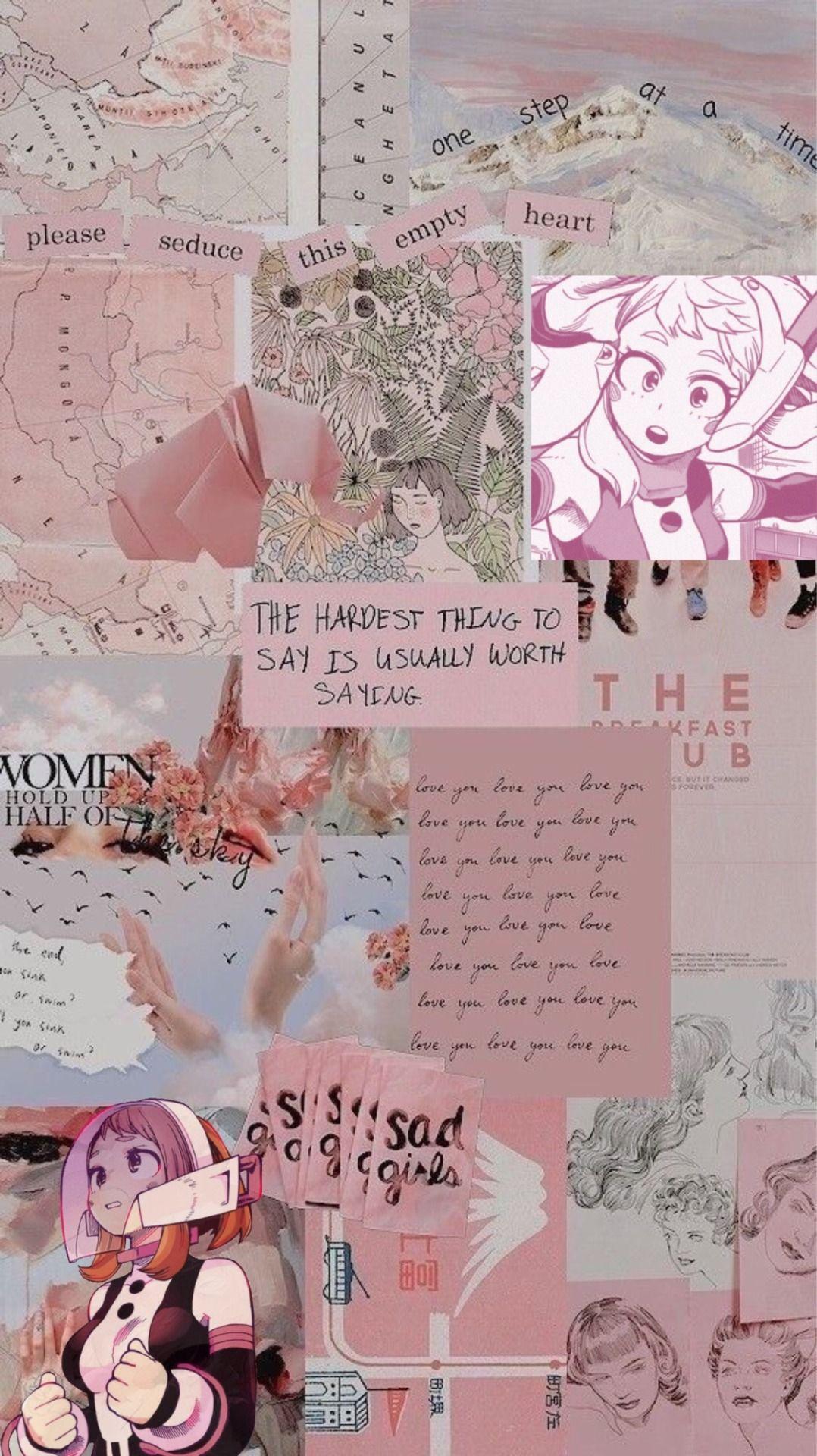 1078x1920 uraraka wallpaper Tumblr posts