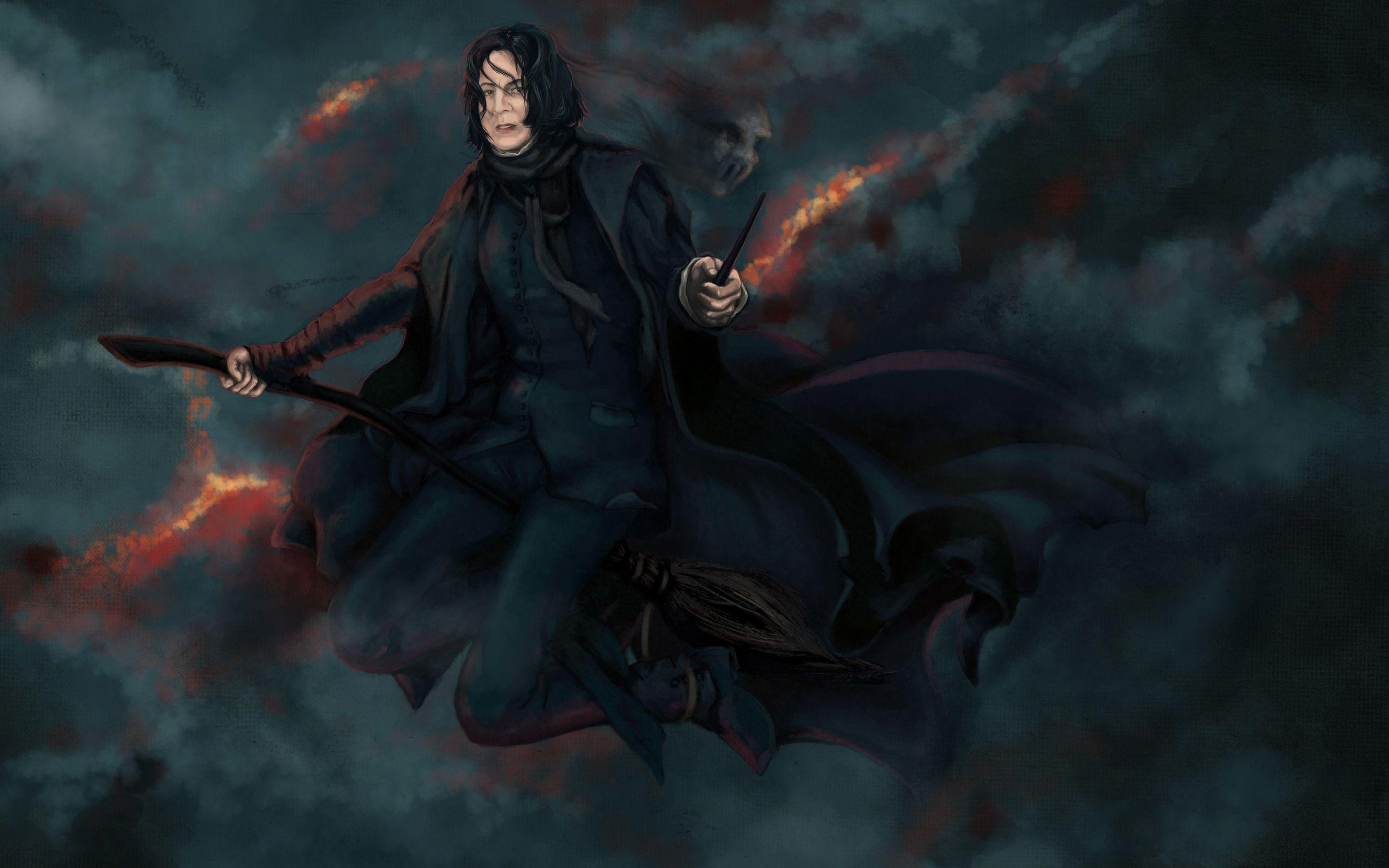 2880x1800 Severus Snape Wallpaper HD
