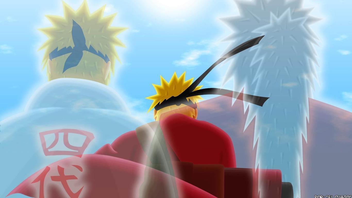 1366x768 Naruto Jiraiya Wallpaper