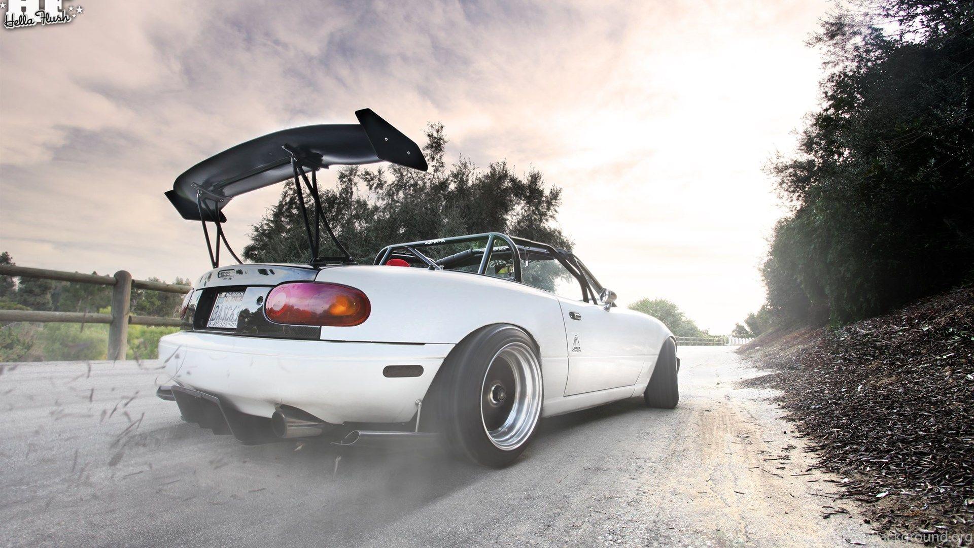1920x1080 Mazda Miata Slammed Drift Image Desktop Background